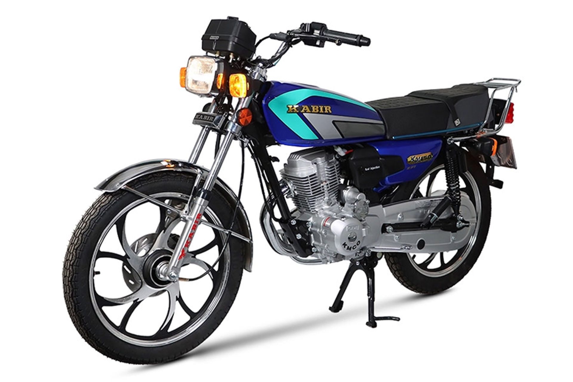 موتورسیکلت کبیر موتور Kabir Motor KABIR 150 نمای جلو و جانبی