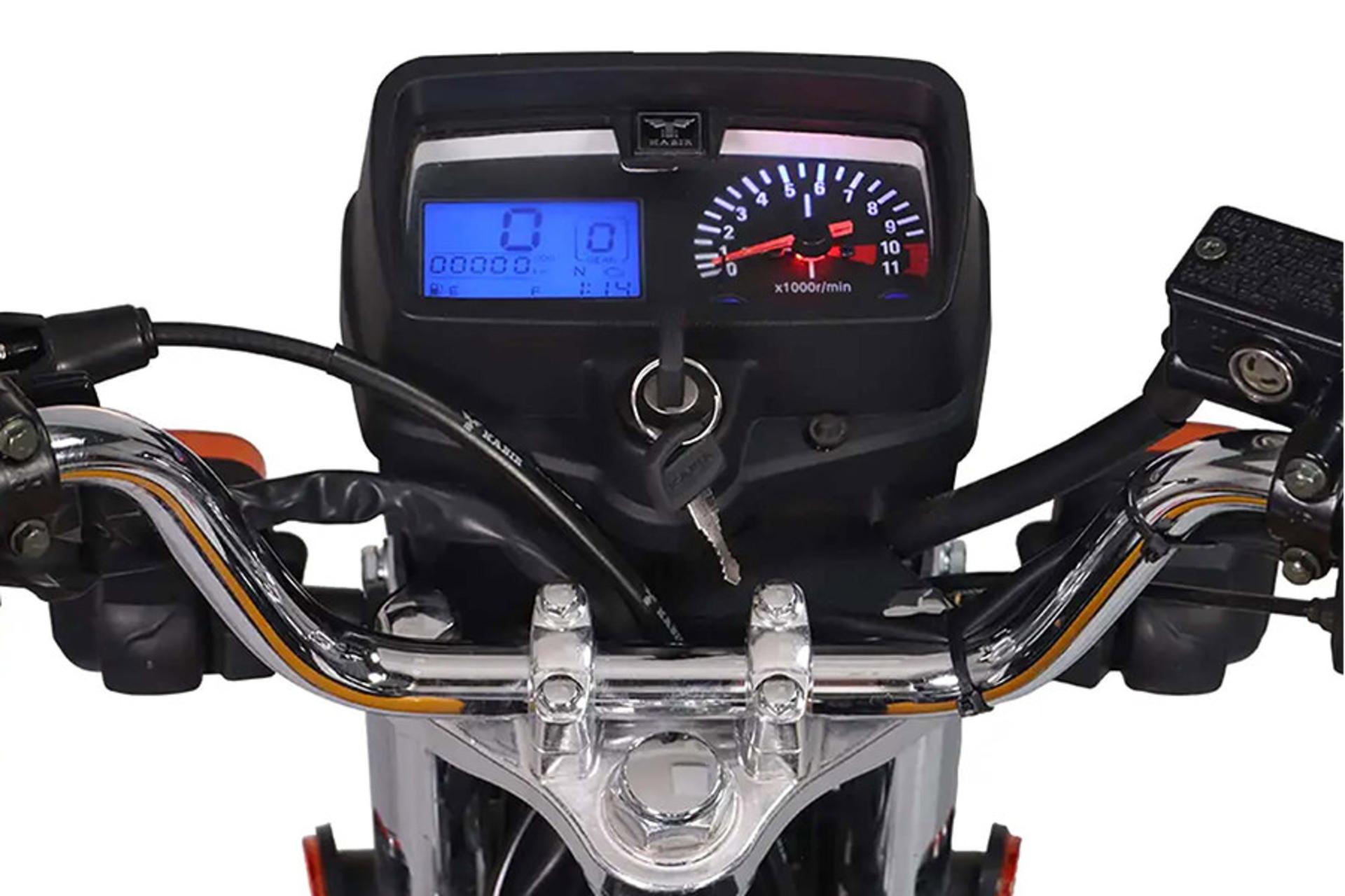 موتورسیکلت کبیر موتور Kabir Motor KABIR 125 نمای سرعت سنج و کیلومترشمار