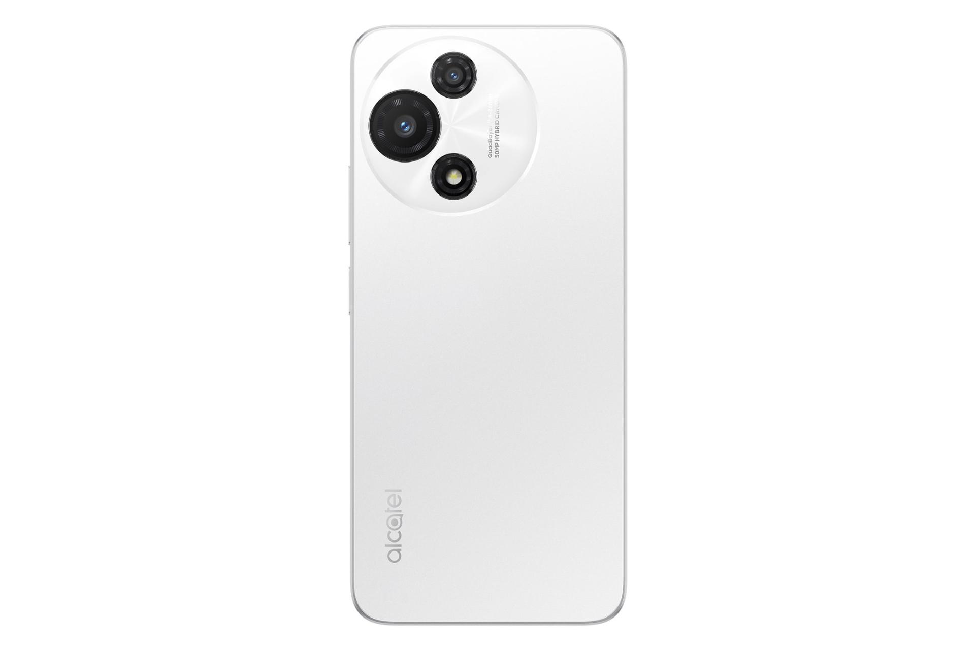 چینش دوربین گوشی موبایل آلکاتل V3 کلاسیک سفید / alcatel V3 Classic