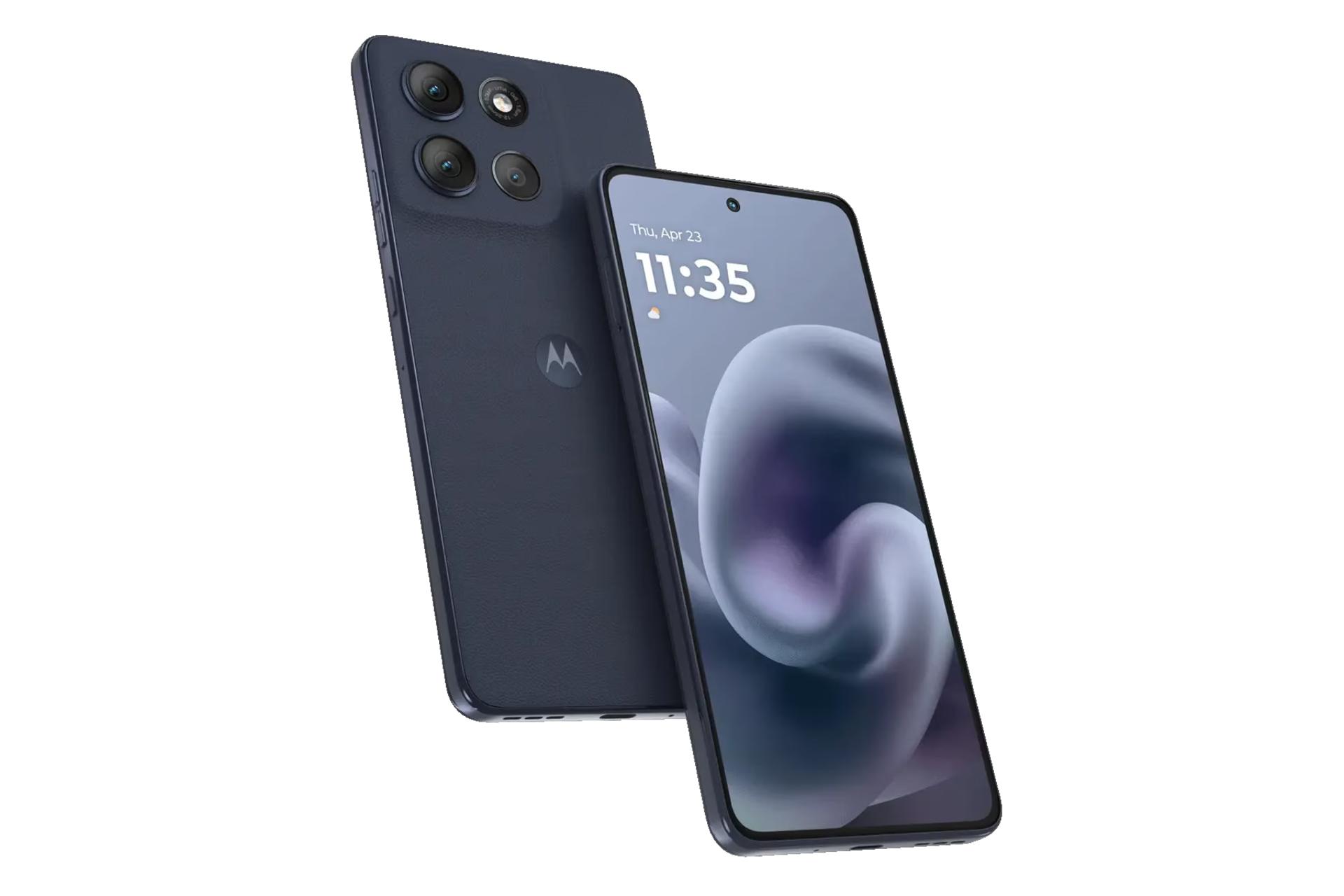 پنل جلو و پشت گوشی موبایل موتو G86 موتورولا بنفش تیره / Motorola Moto G86