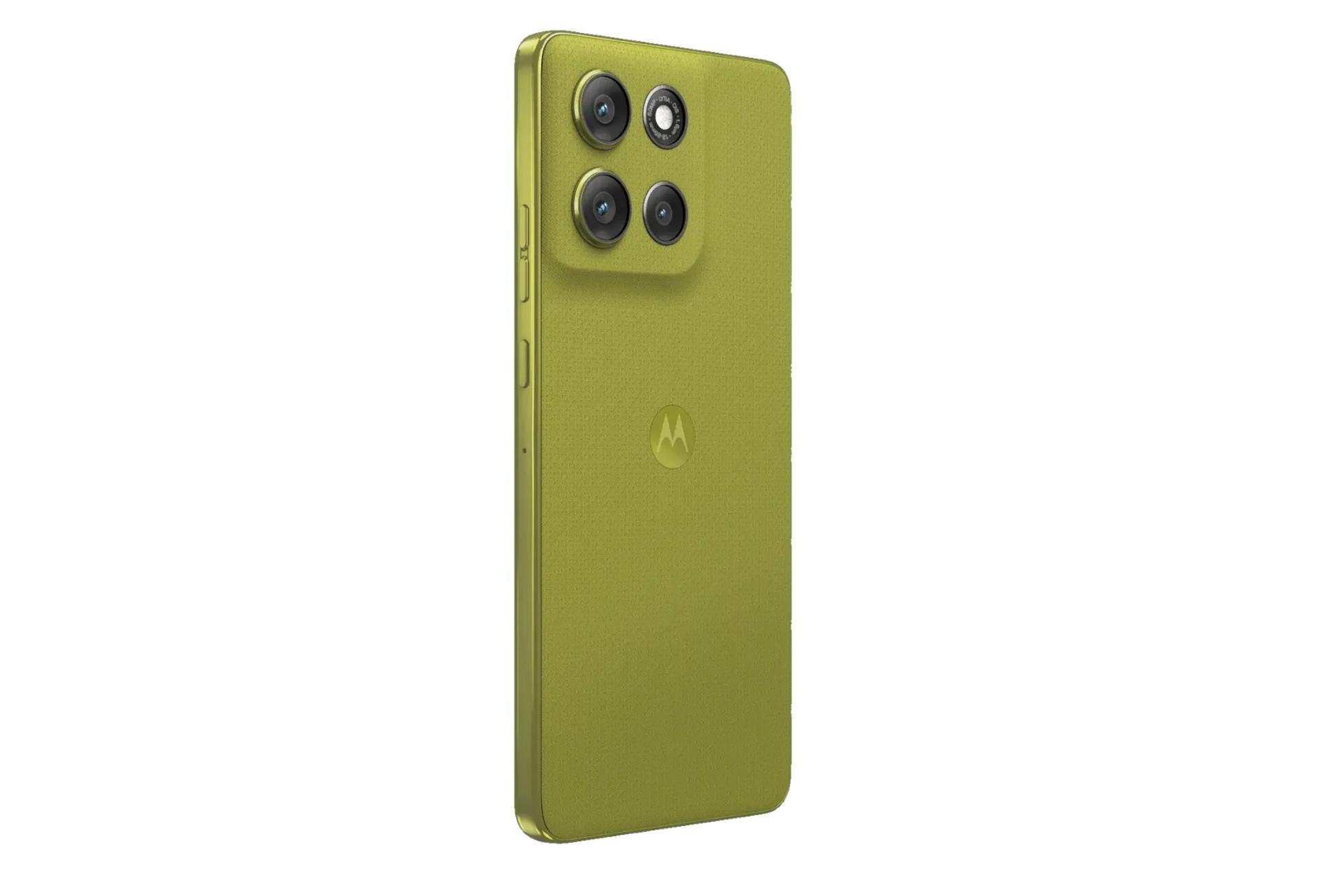 پنل پشت و چینش دوربین گوشی موبایل موتو G86 موتورولا سبز / Motorola Moto G86