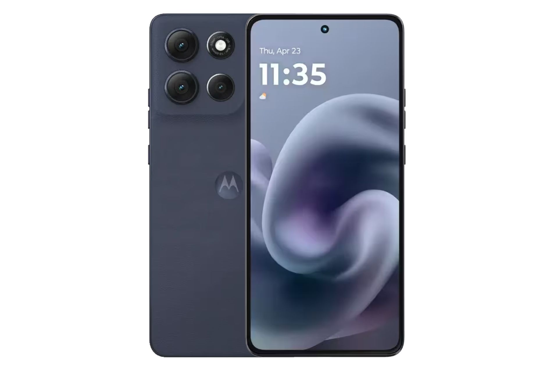 پنل جلو و پشت گوشی موبایل موتو G86 پاور موتورولا بنفش تیره / Motorola Moto G86 Power