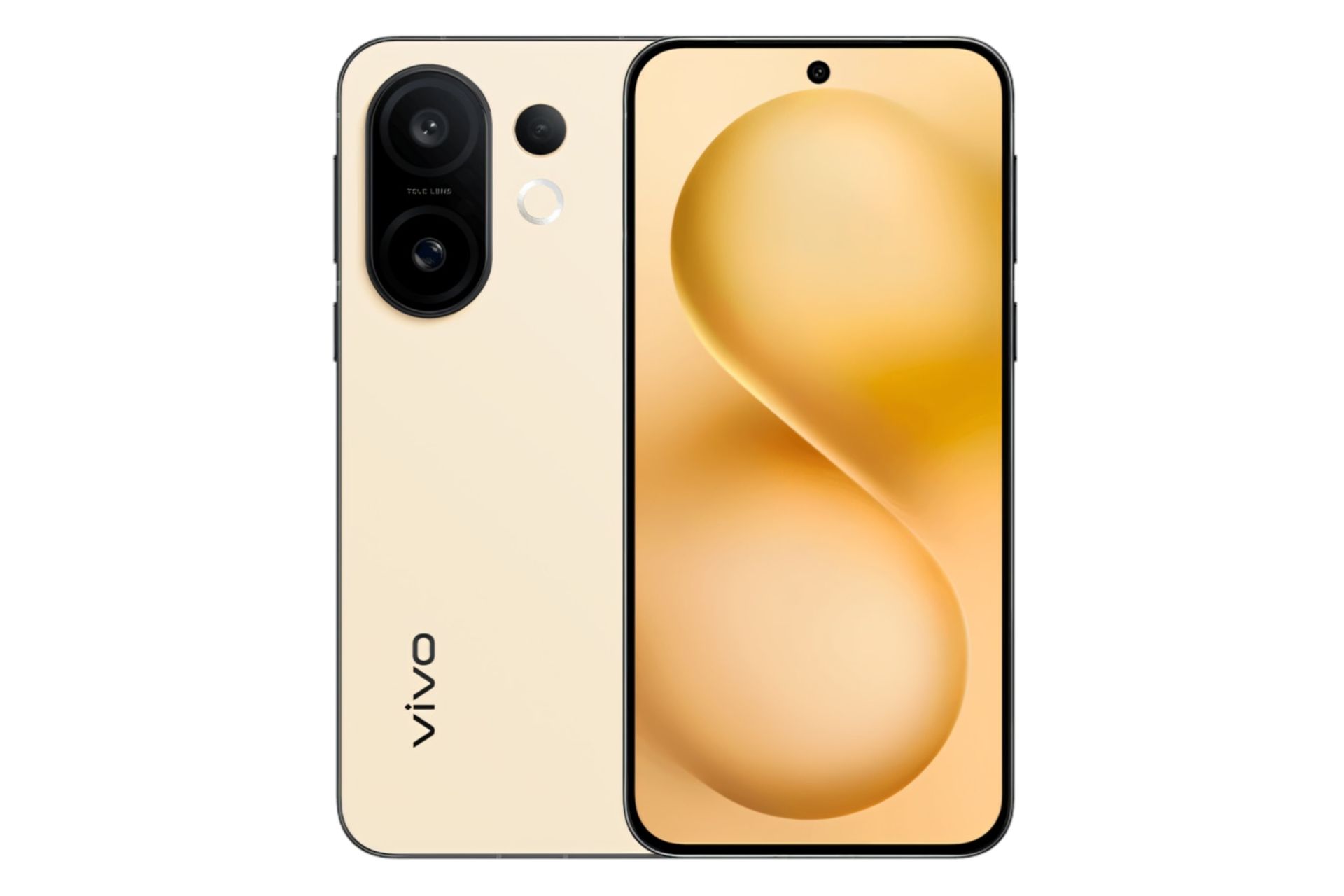 پنل جلو و پشت گوشی موبایل S30 پرو مینی ویوو زرد / vivo S30 Pro mini