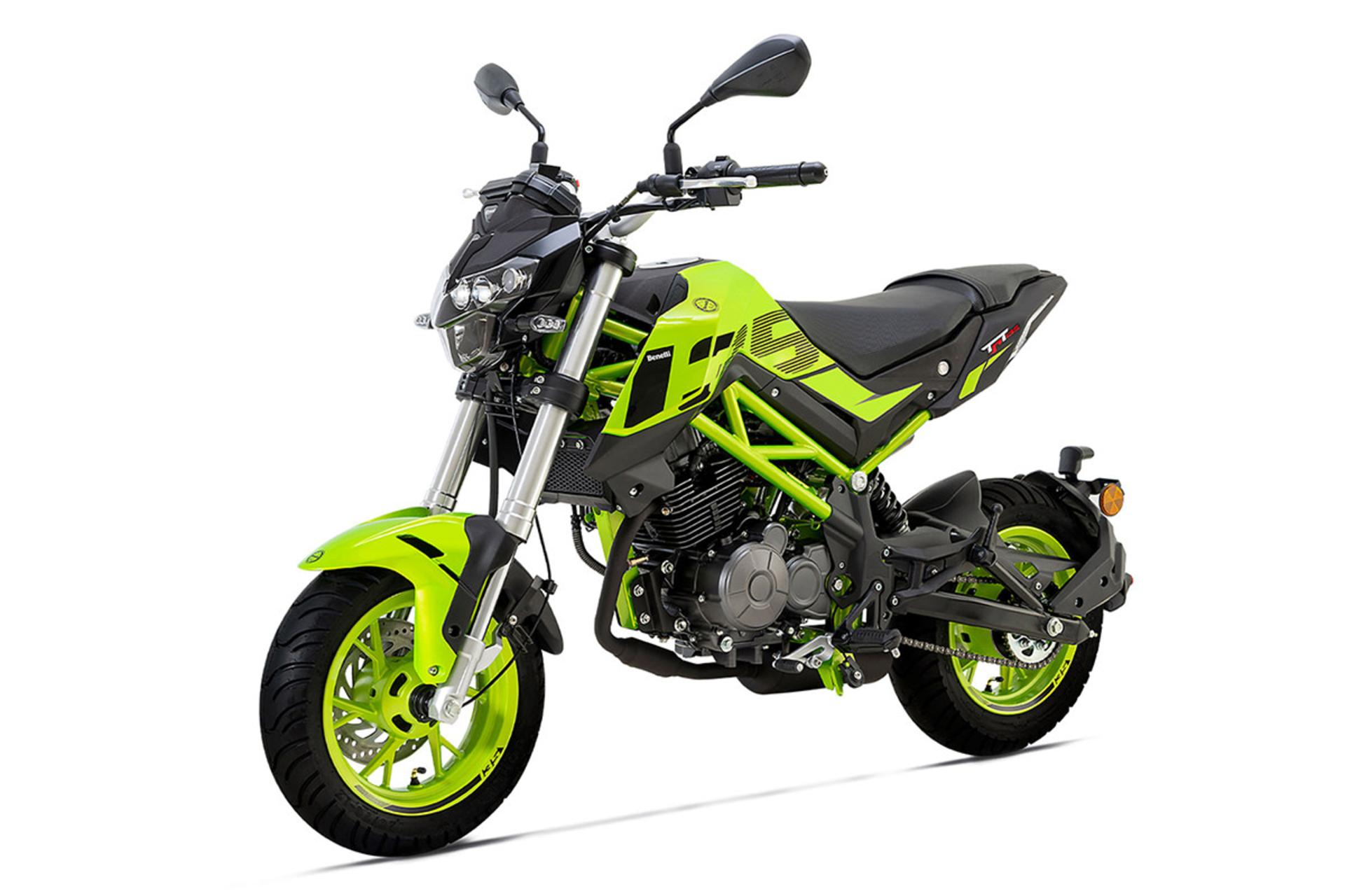 موتورسیکلت بنلی Benelli TNT 135 رنگ سبز
