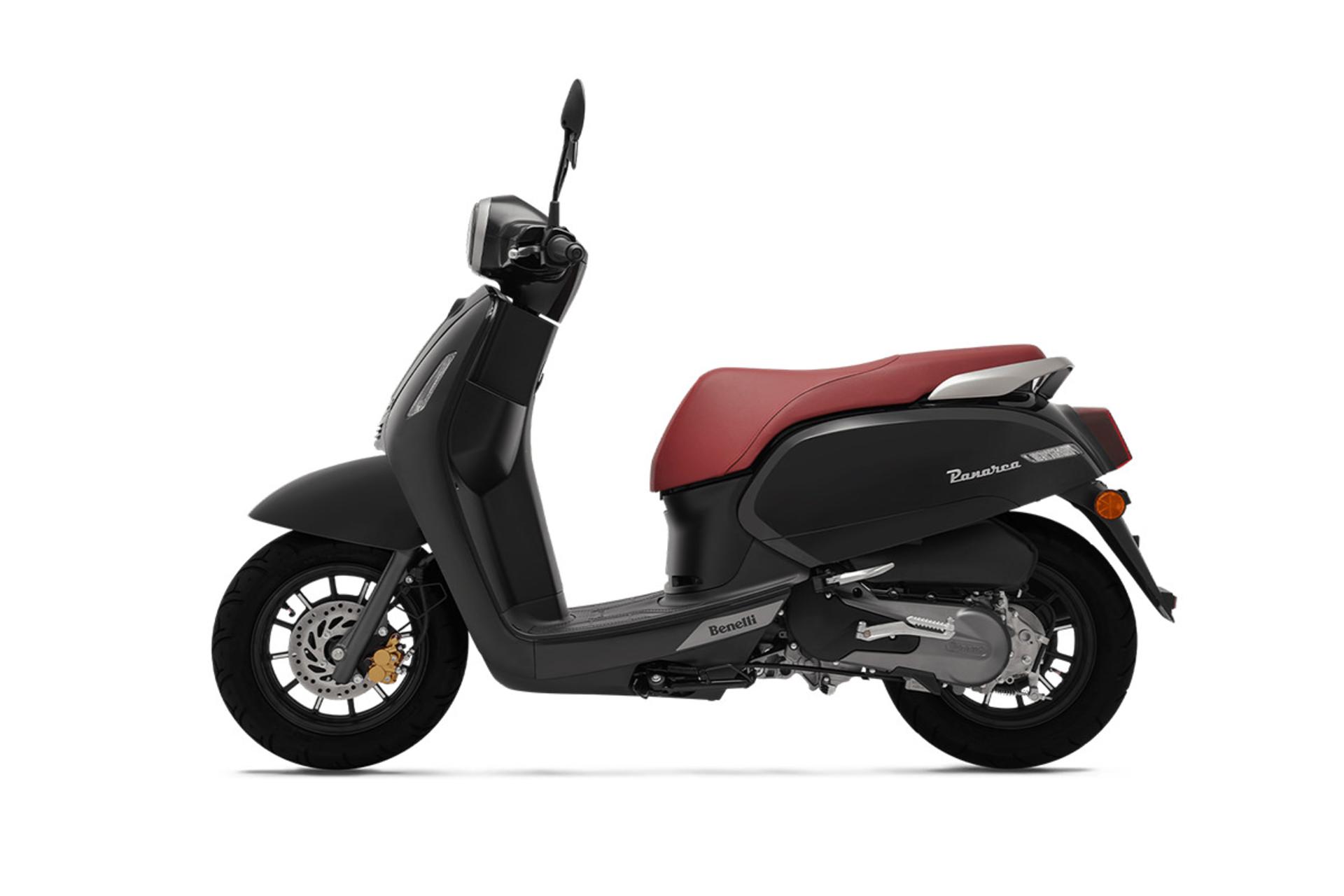 موتورسیکلت بنلی Benelli Panarea125 نمای جانبی چپ