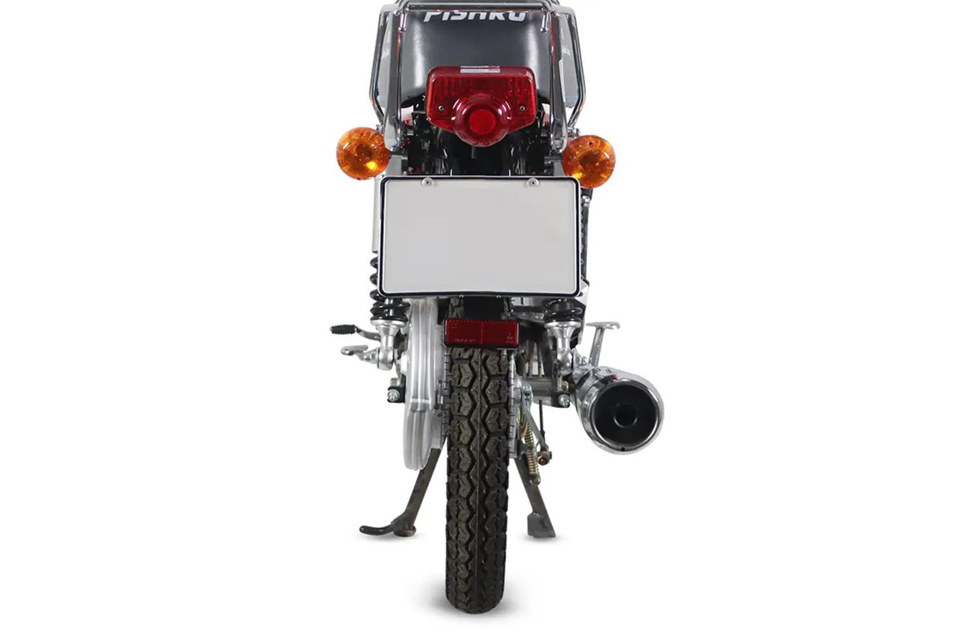 موتور سیکلت پیشرو تیزتک Pishro Gostar Fars TIZTAK 125 نمای پشت