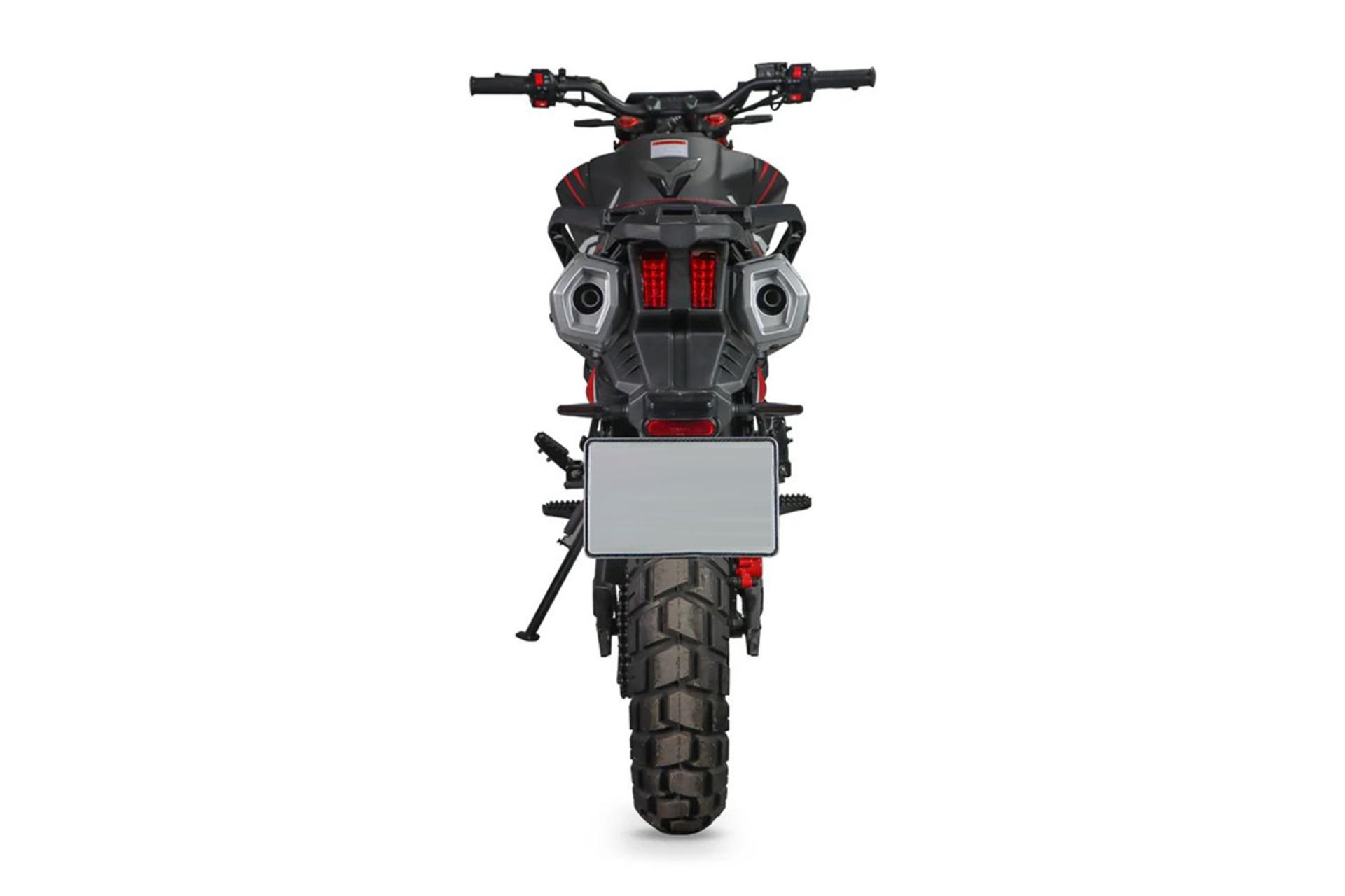 موتور سیکلت جهان رو هاسکی Jahanro Husky 225 نمای پشت