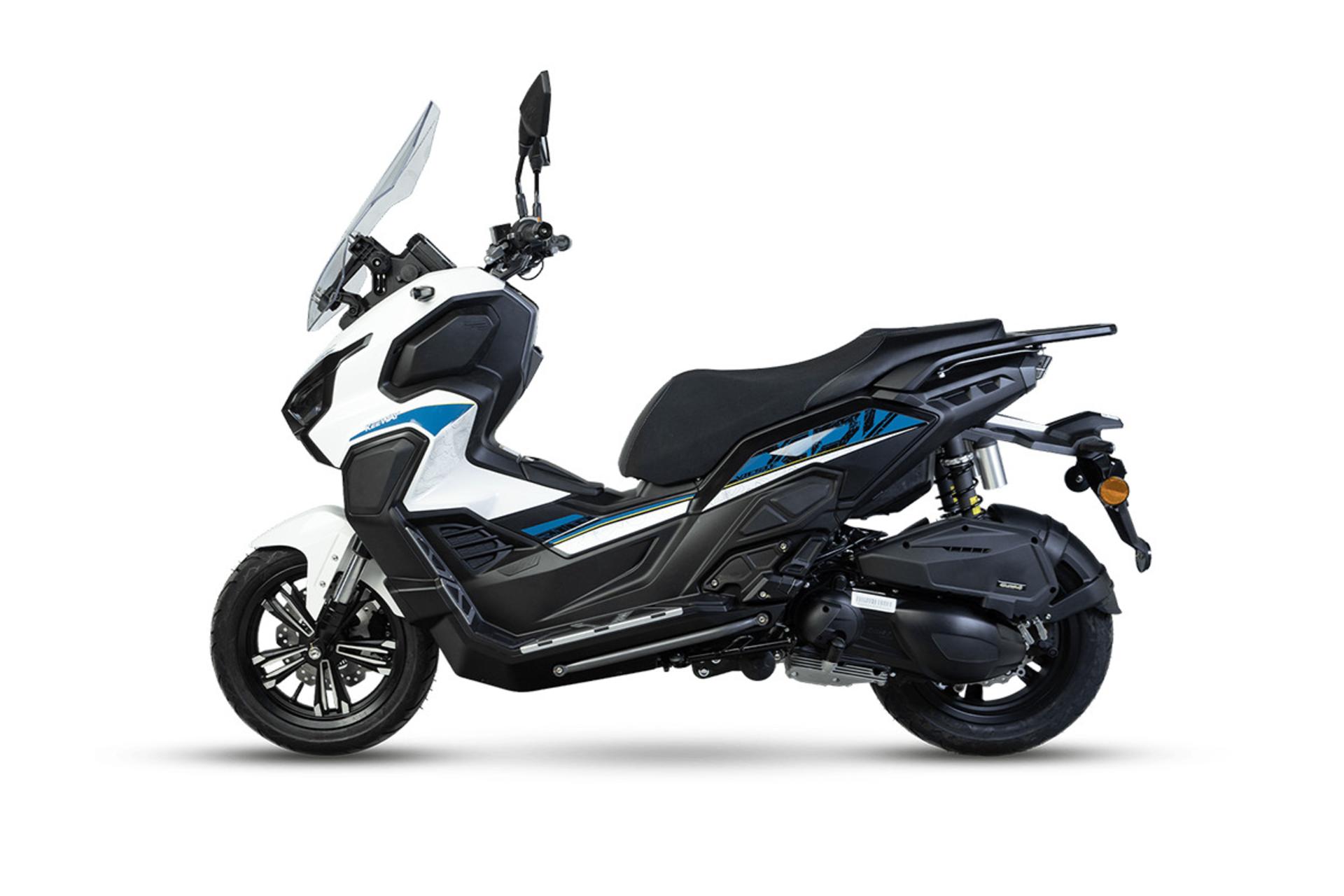 موتور سیکلت کی وی ویسته Keeway Vieste XDV249 نمای جانبی چپ