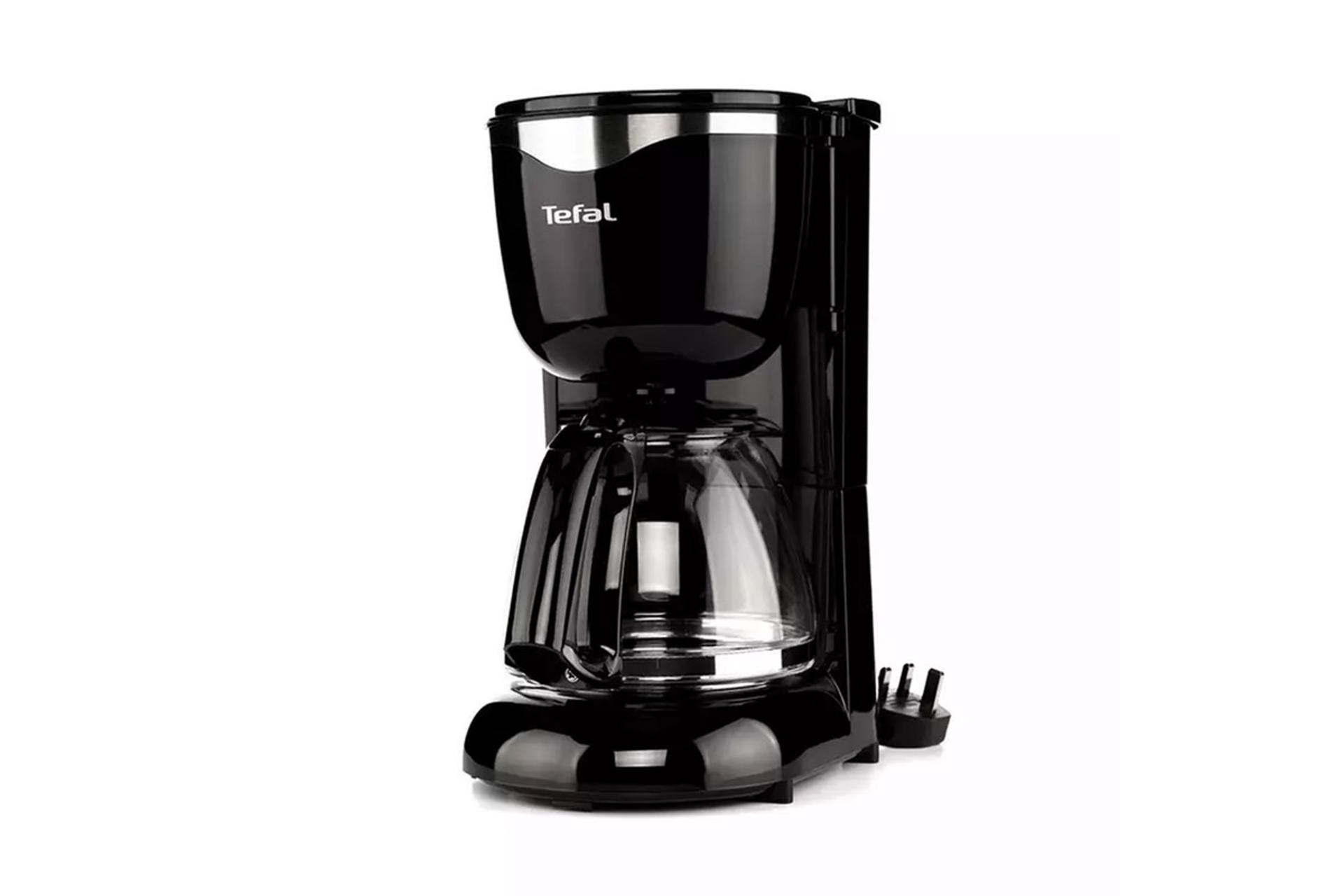 قهوه ساز تفال Tefal CM442827 نمای جلو و جانبی