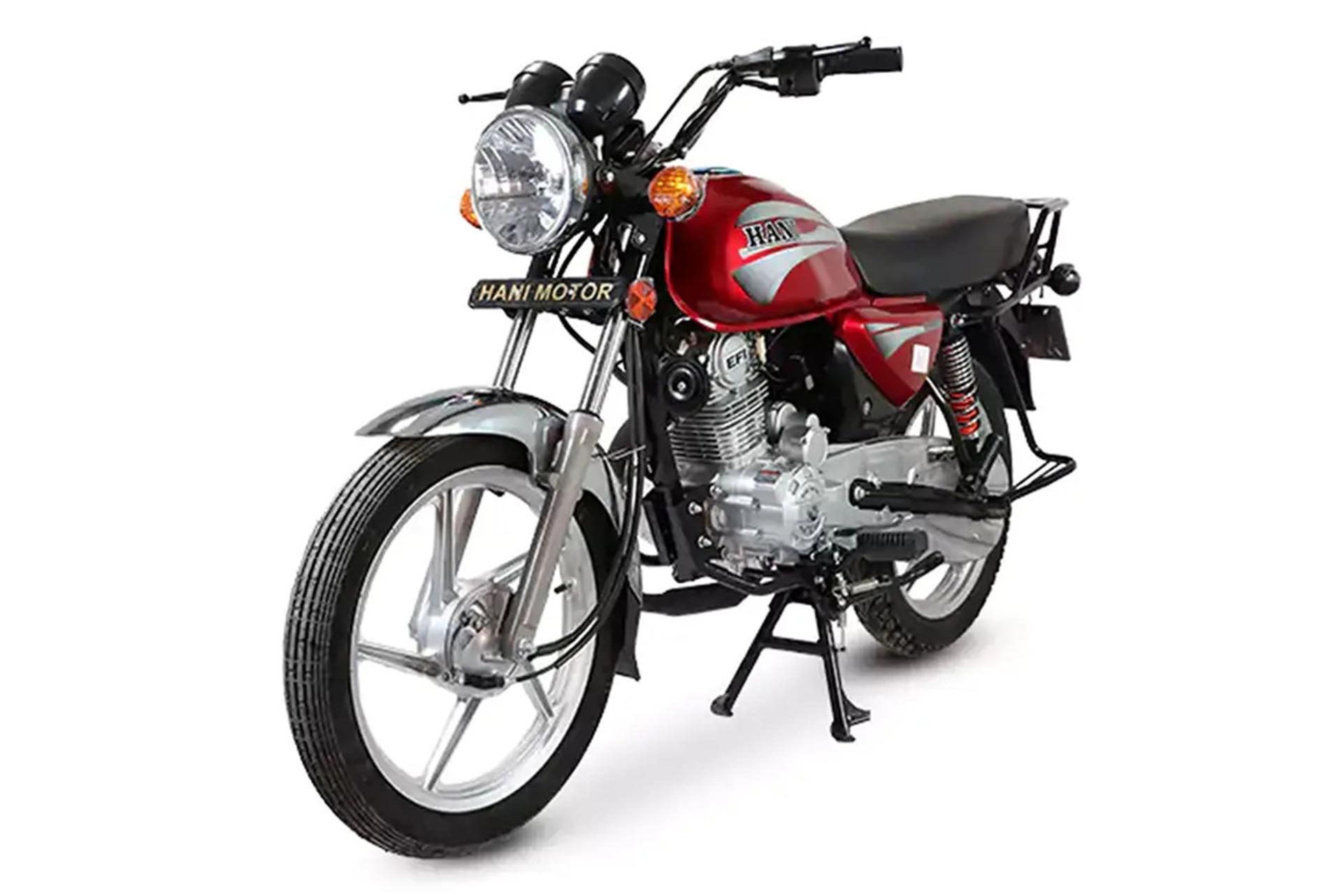 مرجع متخصصين ايران موتورسيكلت هاني موتور Hani Motor BM200 نماي جلو و جانبي