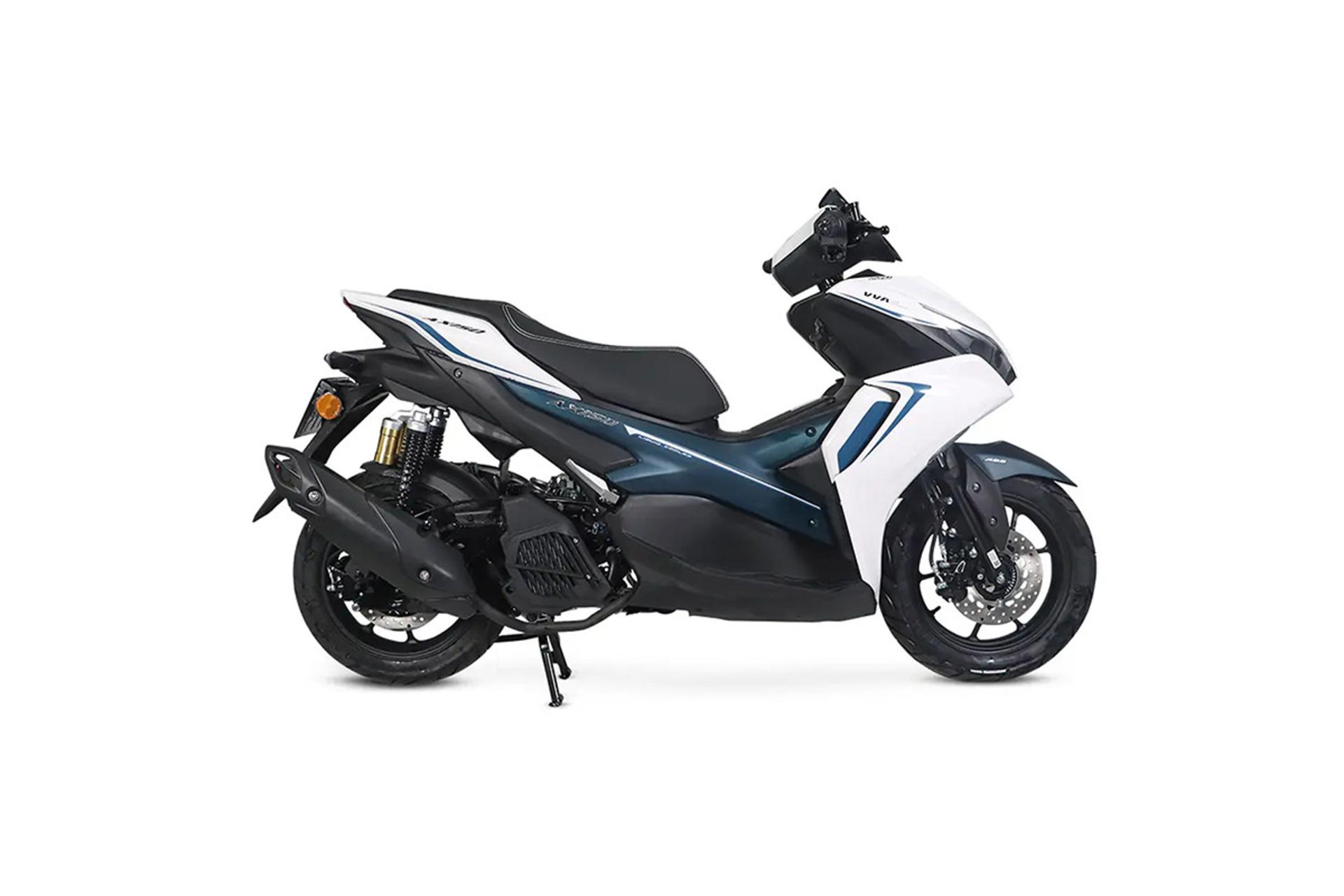موتورسیکلت هانی موتور طرح آیروکس Hani Motor Aerox AX150 نمای جانبی راست
