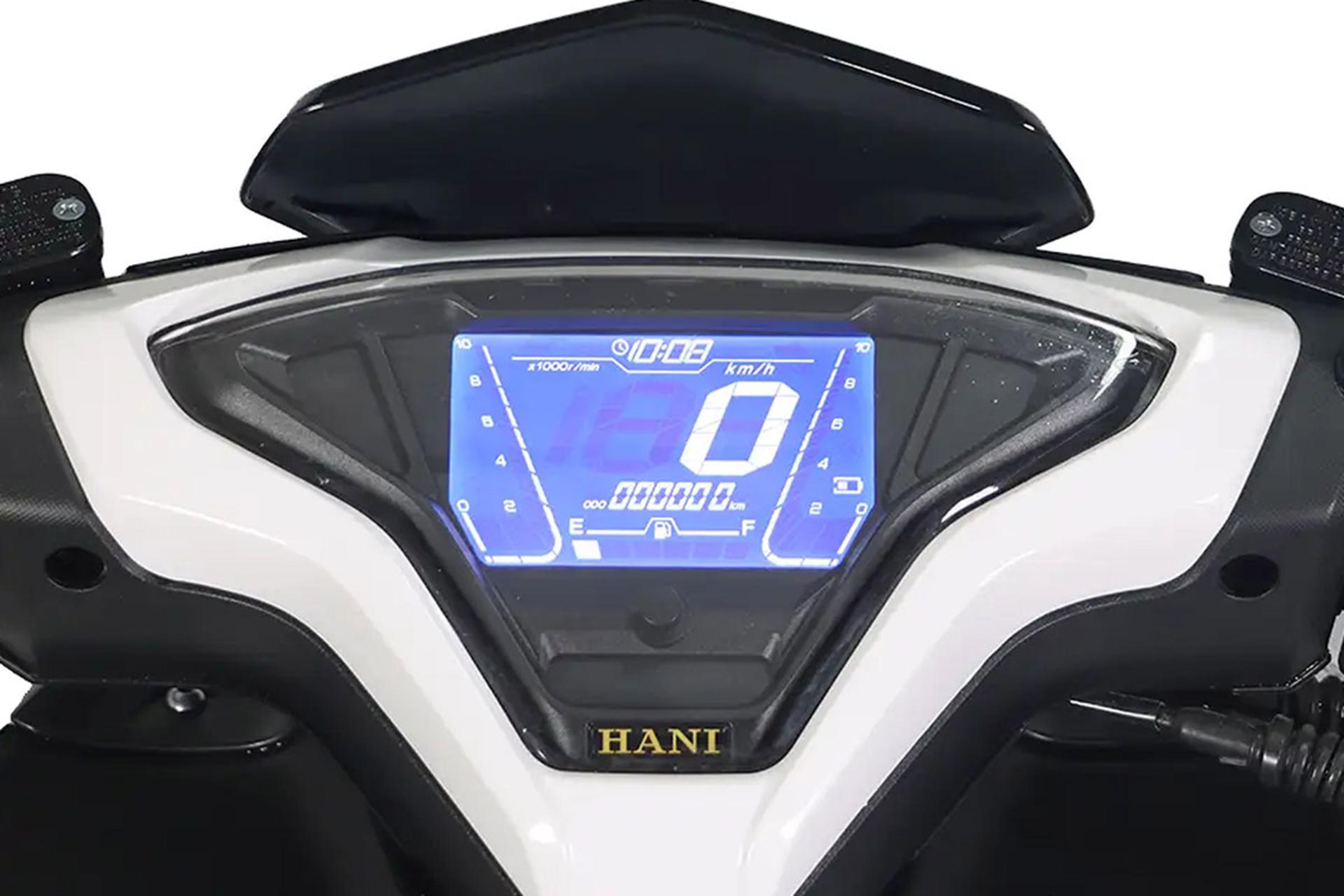 موتورسیکلت هانی موتور طرح آیروکس Hani Motor Aerox AX150 نمای سرعت سنج و کیلومترشمار