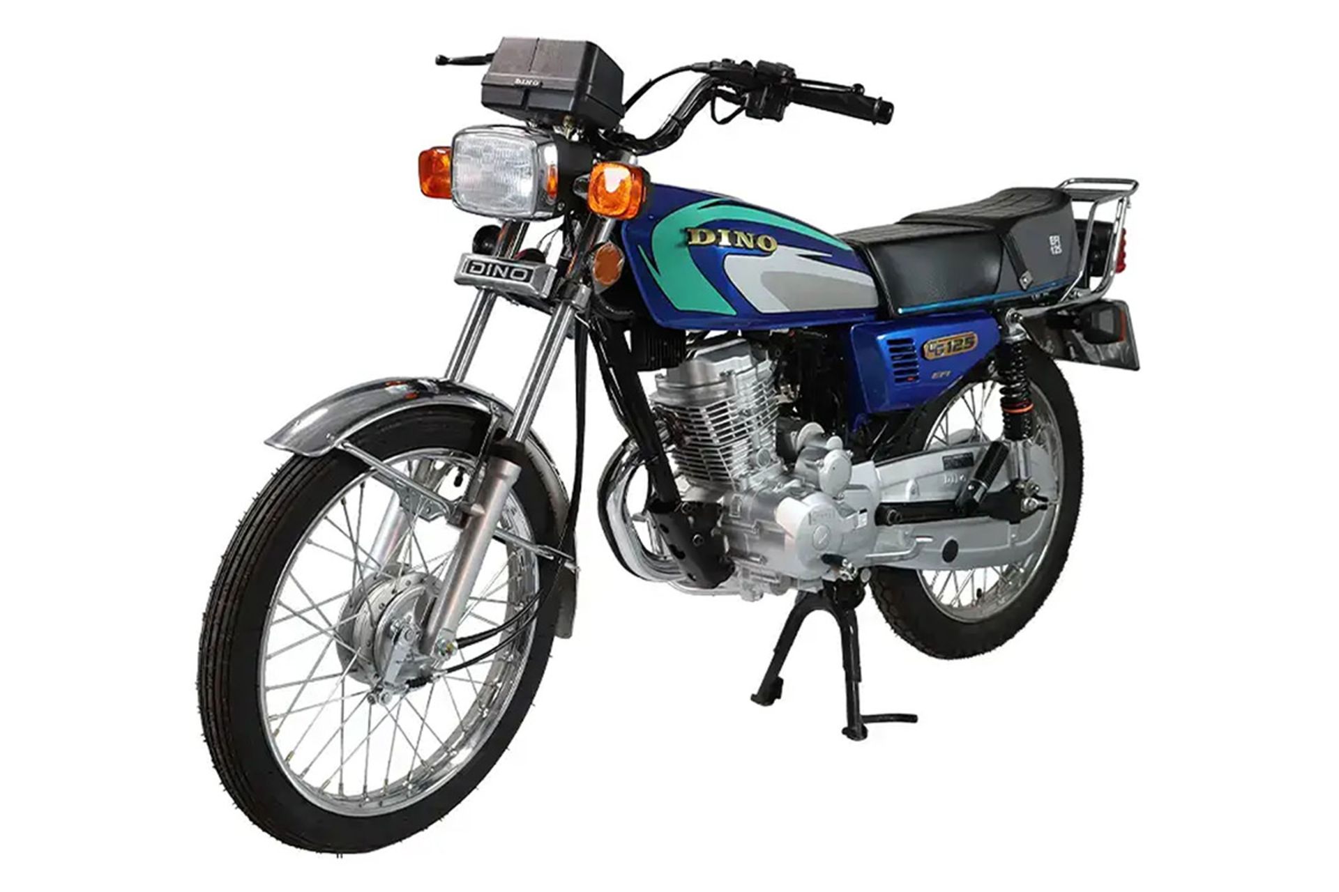 موتورسیکلت دینو Dino Motor Dino 125 نمای جلو و جانبی