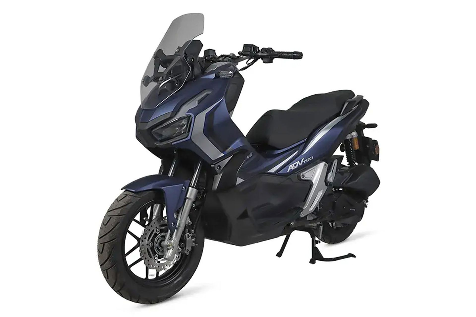 موتورسیکلت دینو Dino Motor ADV 150 نمای جلو و جانبی