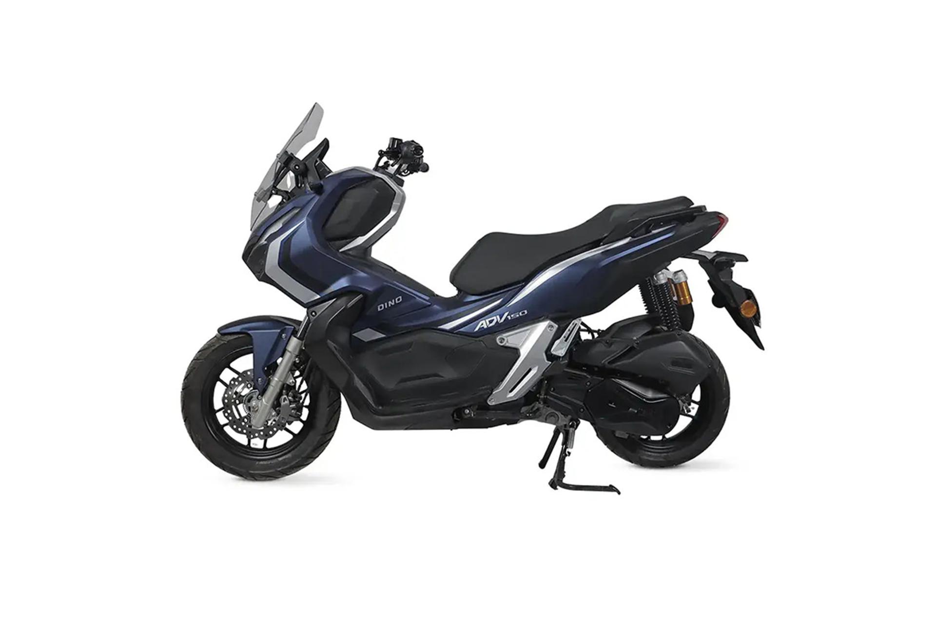 موتورسیکلت دینو Dino Motor ADV 150 نمای جانبی چپ