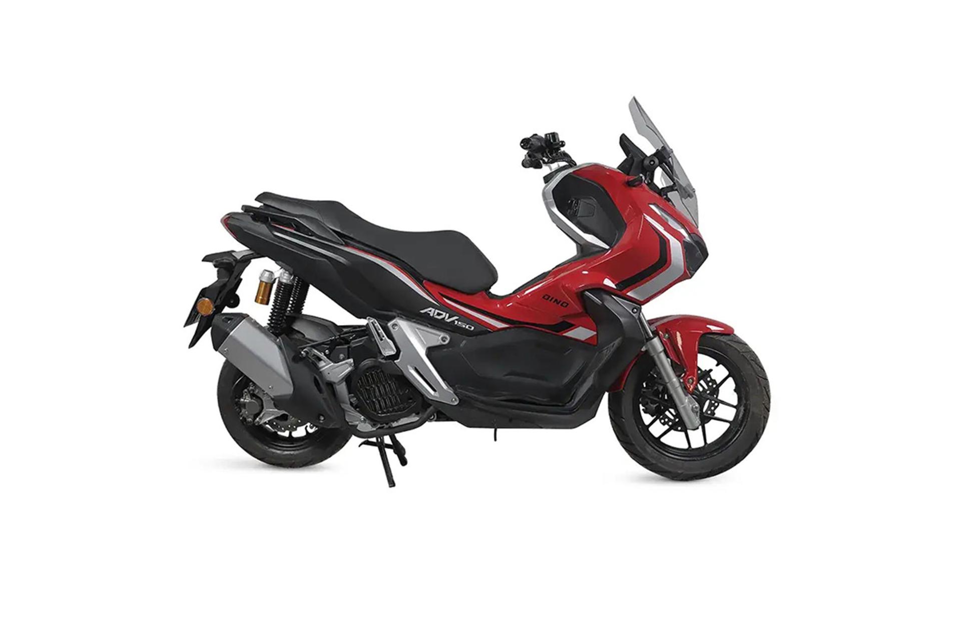 موتورسیکلت دینو Dino Motor ADV 150 رنگ قرمز