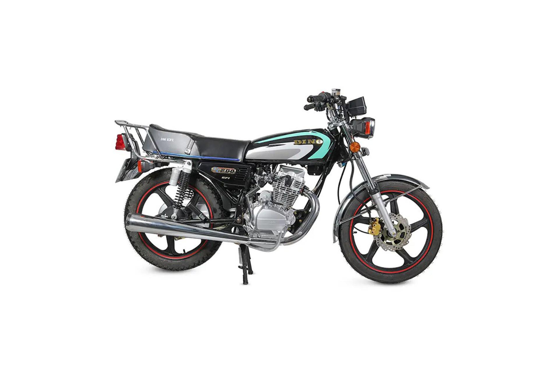 موتورسیکلت دینو Dino Motor Dino 200 نمای جانبی راست