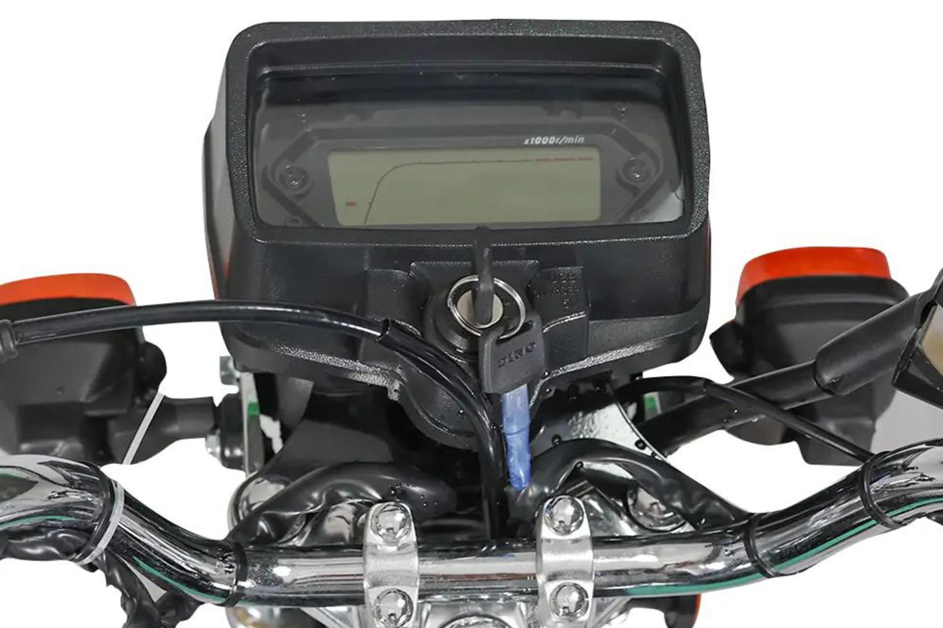 موتورسیکلت دینو Dino Motor Dino 200 نمای سرعت سنج و کیلومترشمار