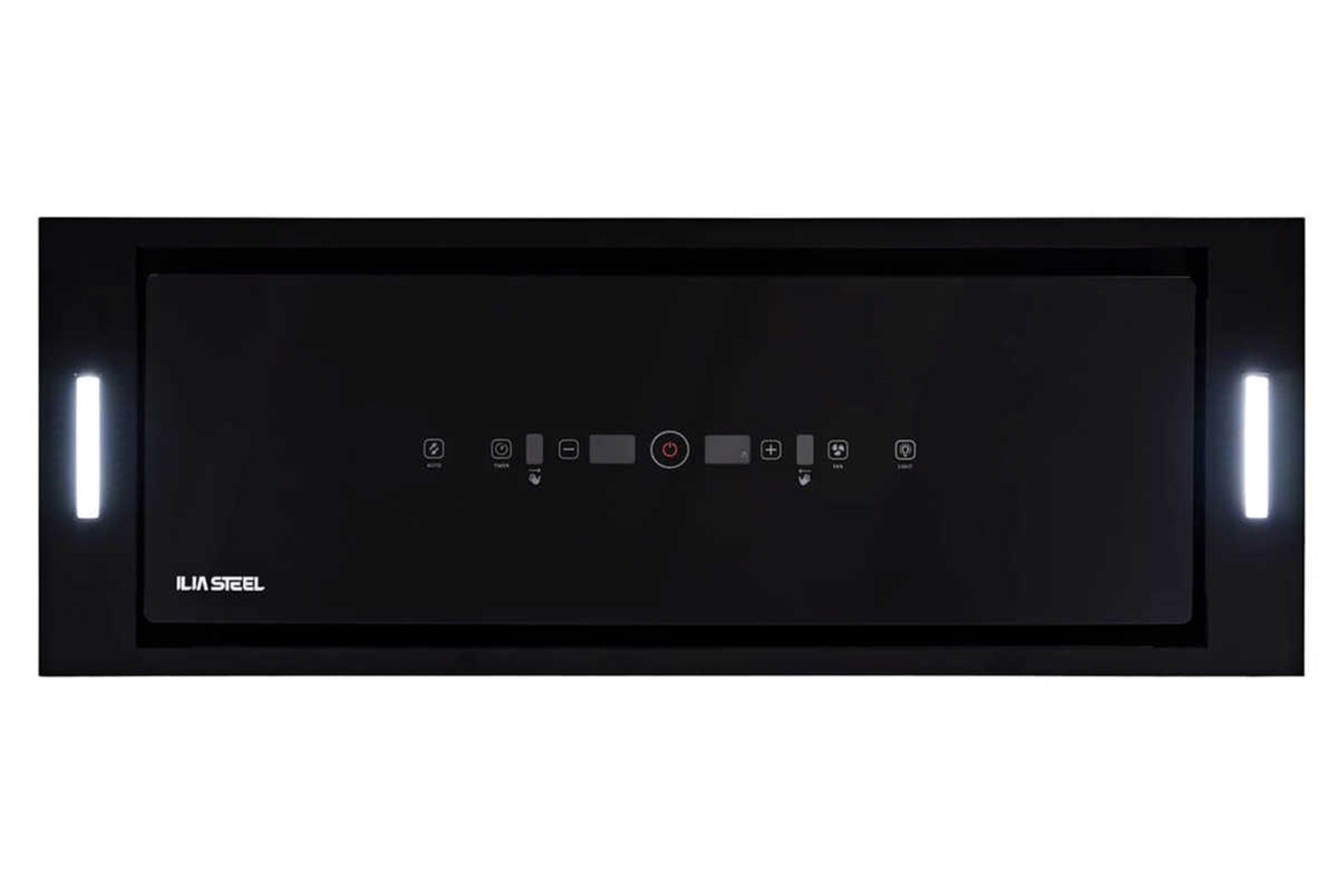 نمای جلوی هود مخفی ایلیا استیل هیوا