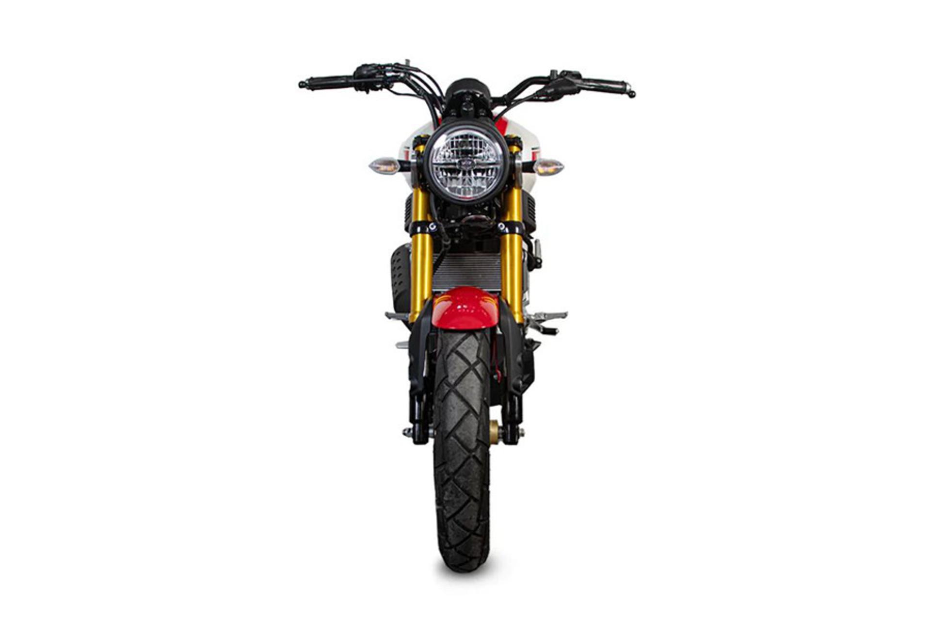 موتورسیکلت یاماها Yamaha XSR 155 نمای جلو