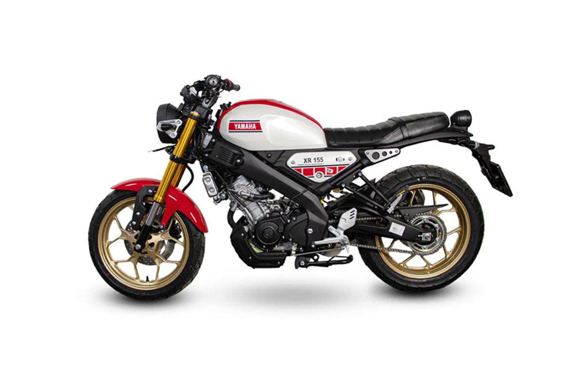 موتورسیکلت یاماها Yamaha XSR 155 نمای جانبی چپ