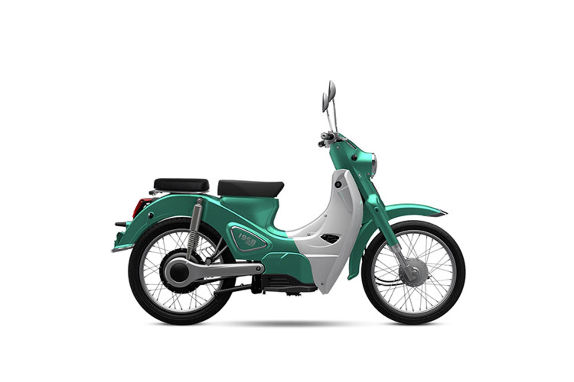 موتورسیکلت کویر موتور Kavir Motor 1958 رنگ سبز