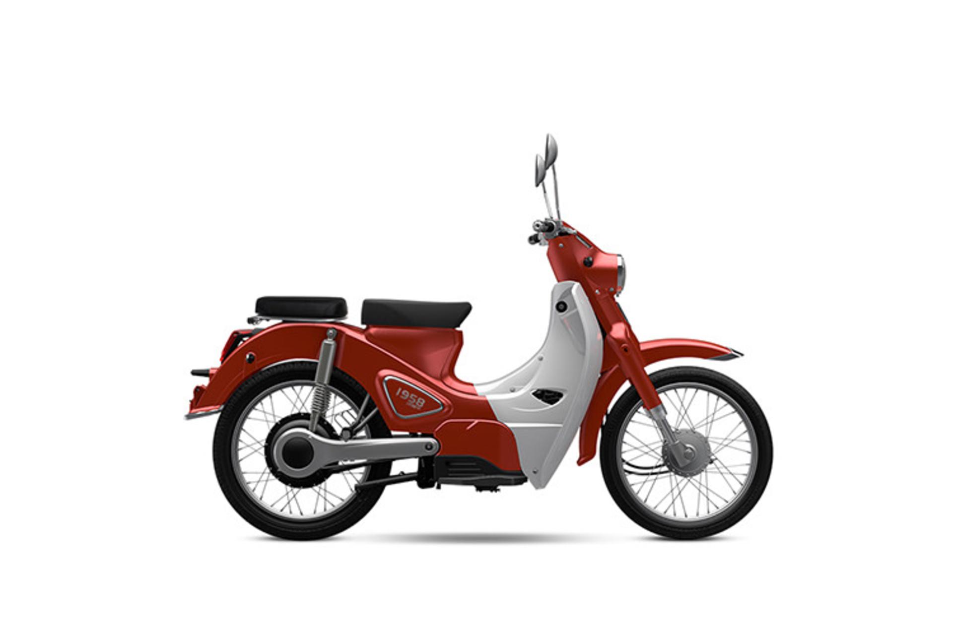 موتورسیکلت کویر موتور Kavir Motor 1958 رنگ قرمز