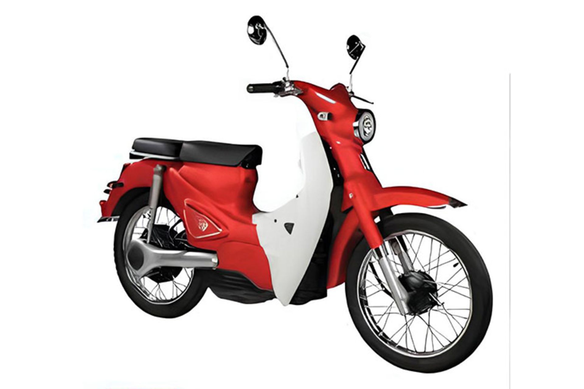 موتورسیکلت کویر موتور Kavir Motor 1958 نمای جلو و جانبی