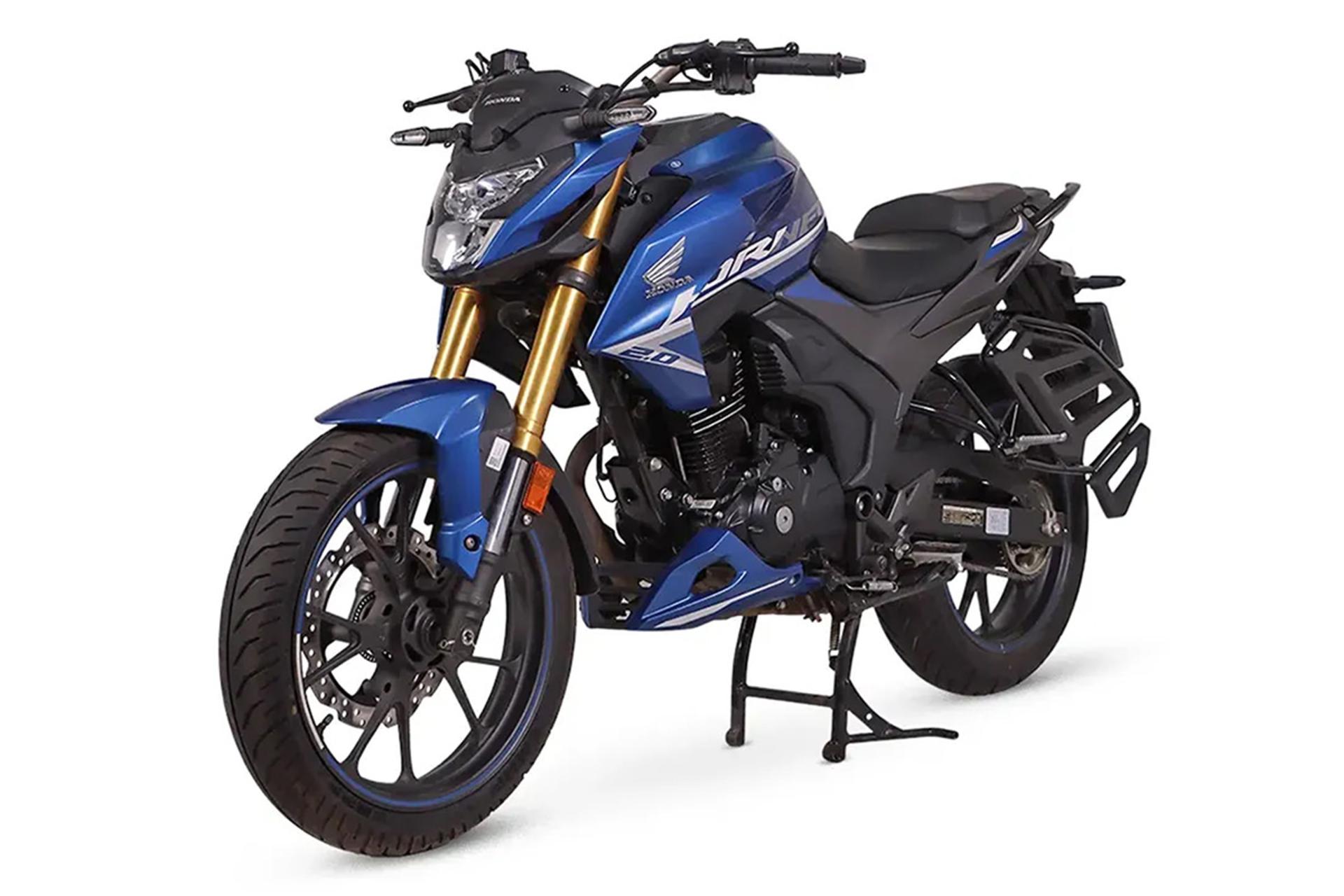 موتورسیکلت هوندا هورنت Honda HORNET 200 نمای جلو و جانبی