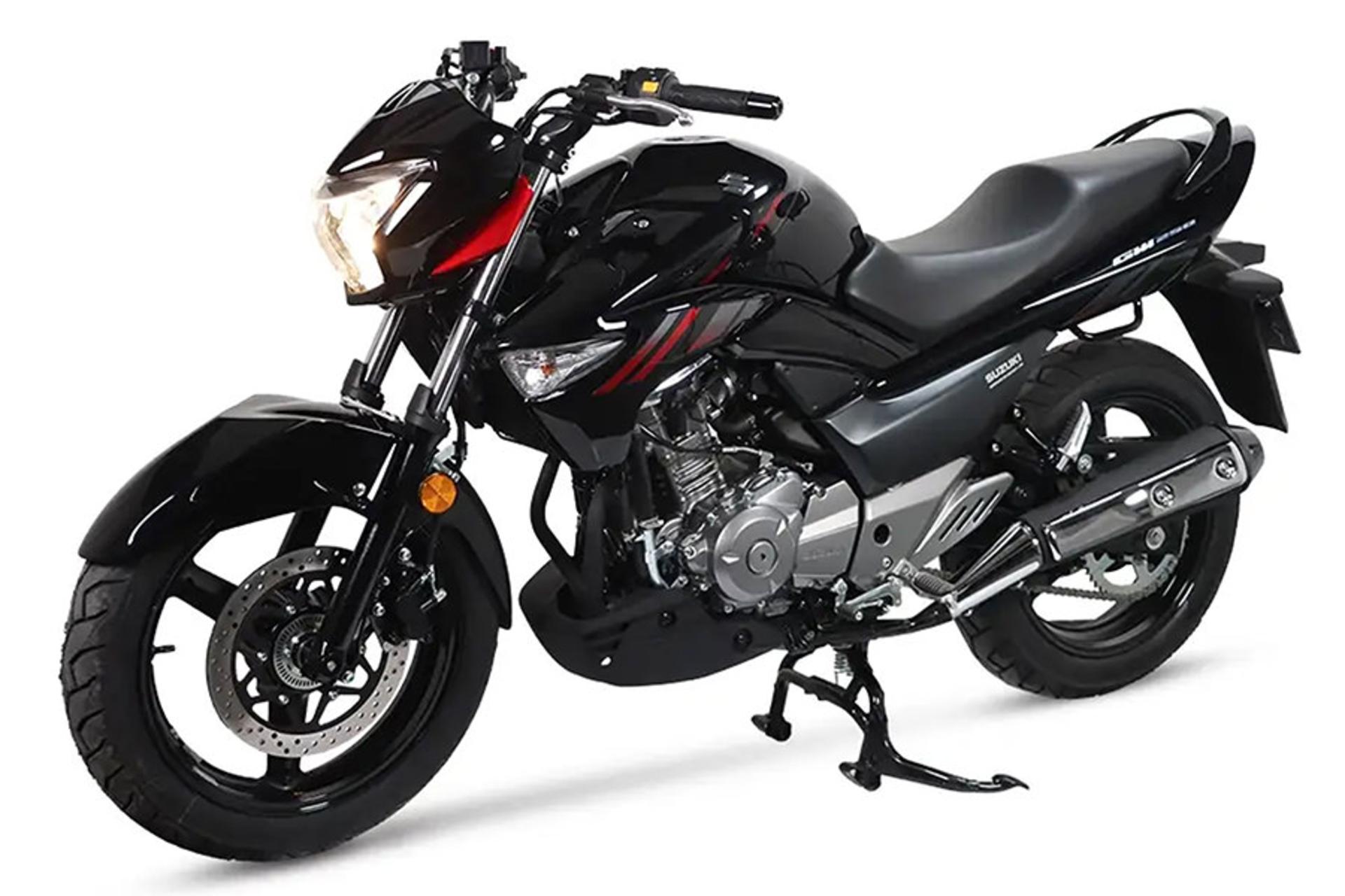 مرجع متخصصين ايران موتورسيكلت سوزوكي Suzuki Inazuma 250 نماي جلو و جانبي