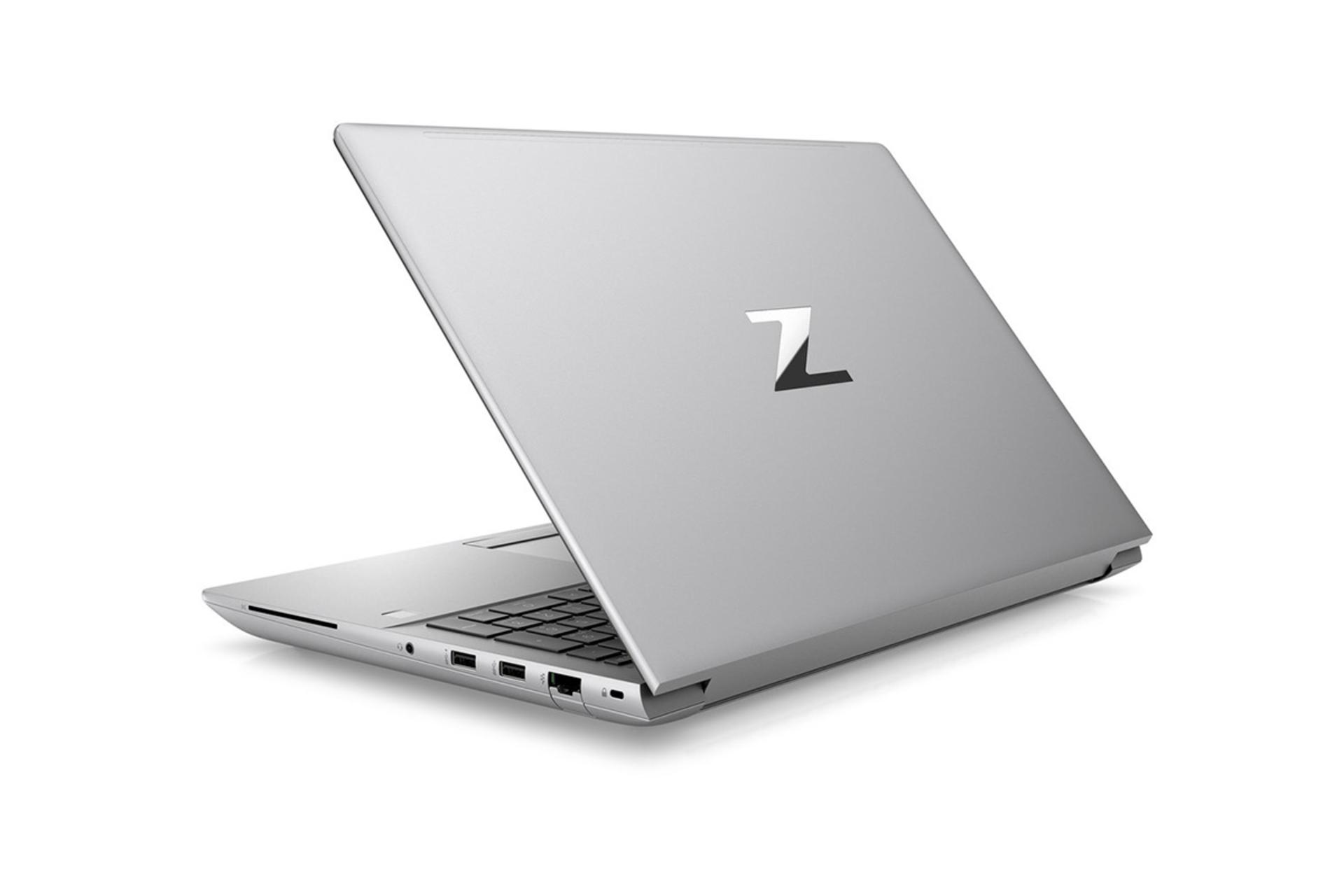 لپ تاپ اچ پی HP ZBook Fury G9 نمای پشت و درگاه های راست