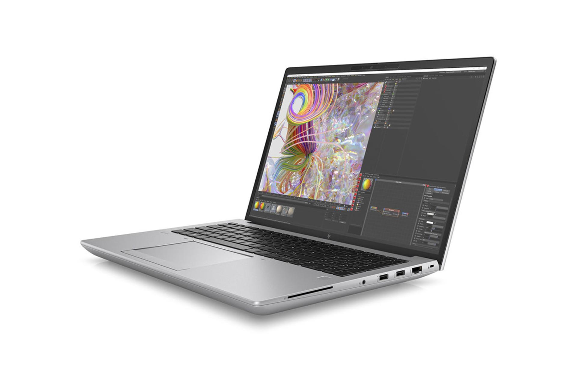 لپ تاپ اچ پی HP ZBook Fury G9 نمای جلو و راست