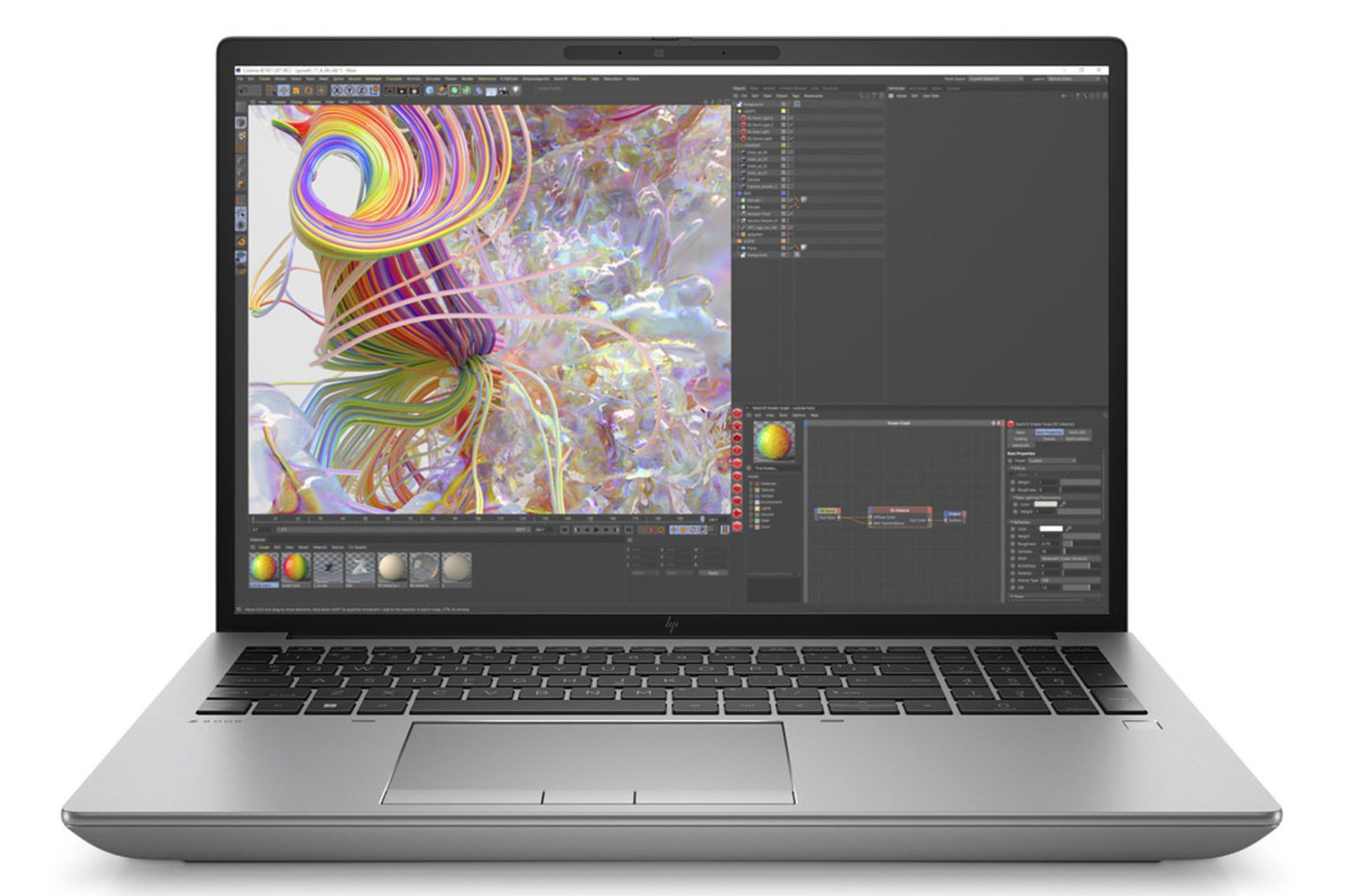 لپ تاپ اچ پی HP ZBook Fury G9 نمای جلو