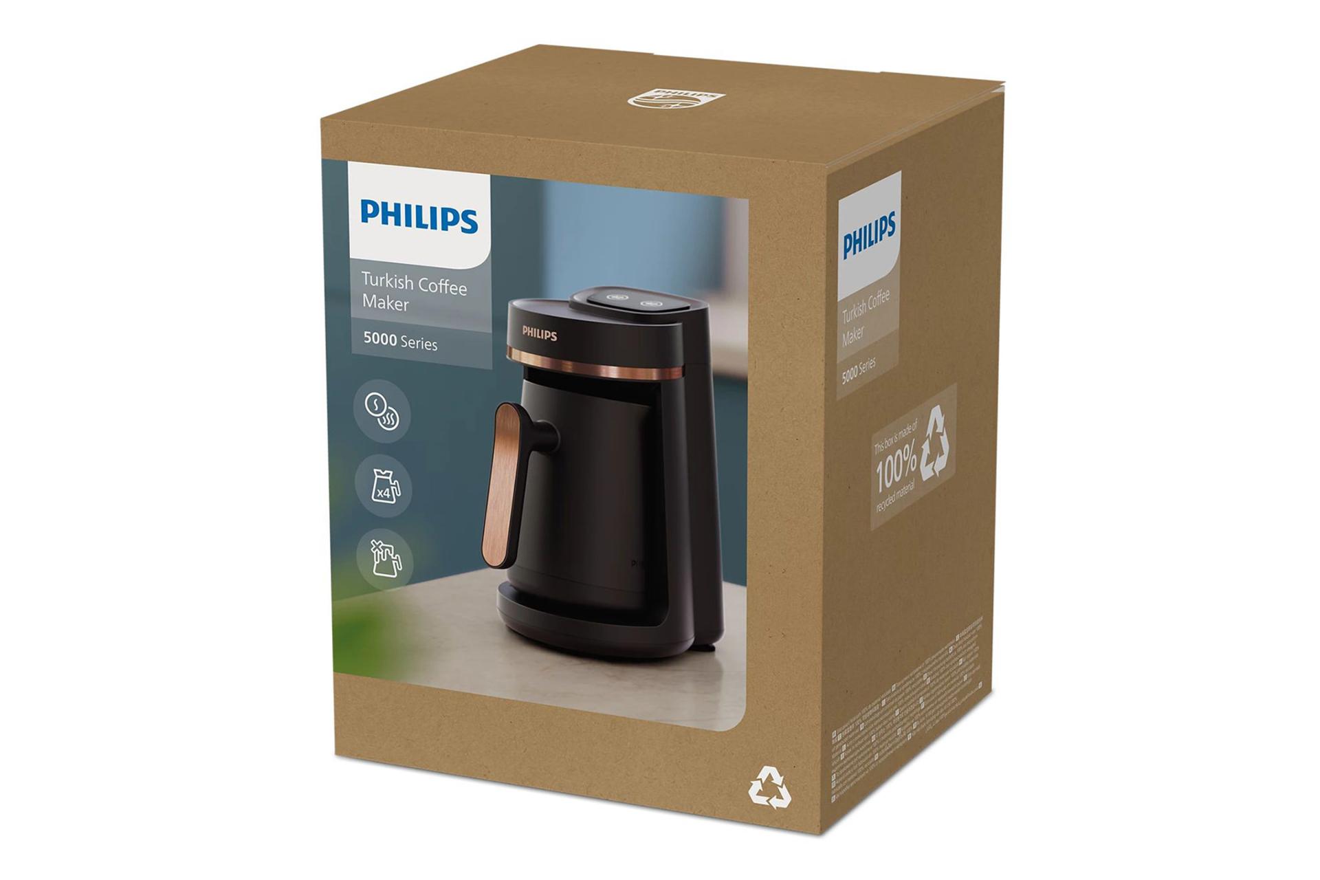 قهوه ساز فیلیپس Philips HDA150 نمای جعبه و بسته بندی