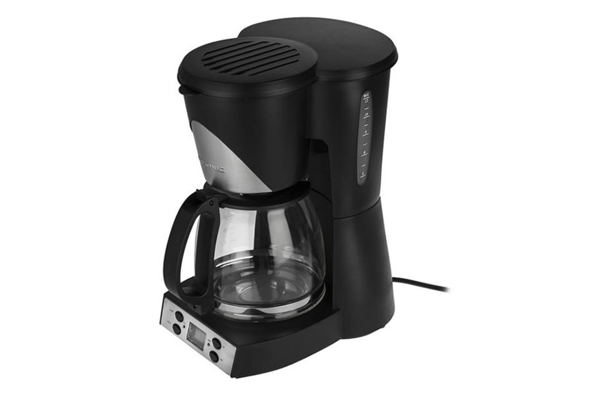 قهوه ساز گوسونیک GOSONIC GCM-864 نمای جلو و جانبی