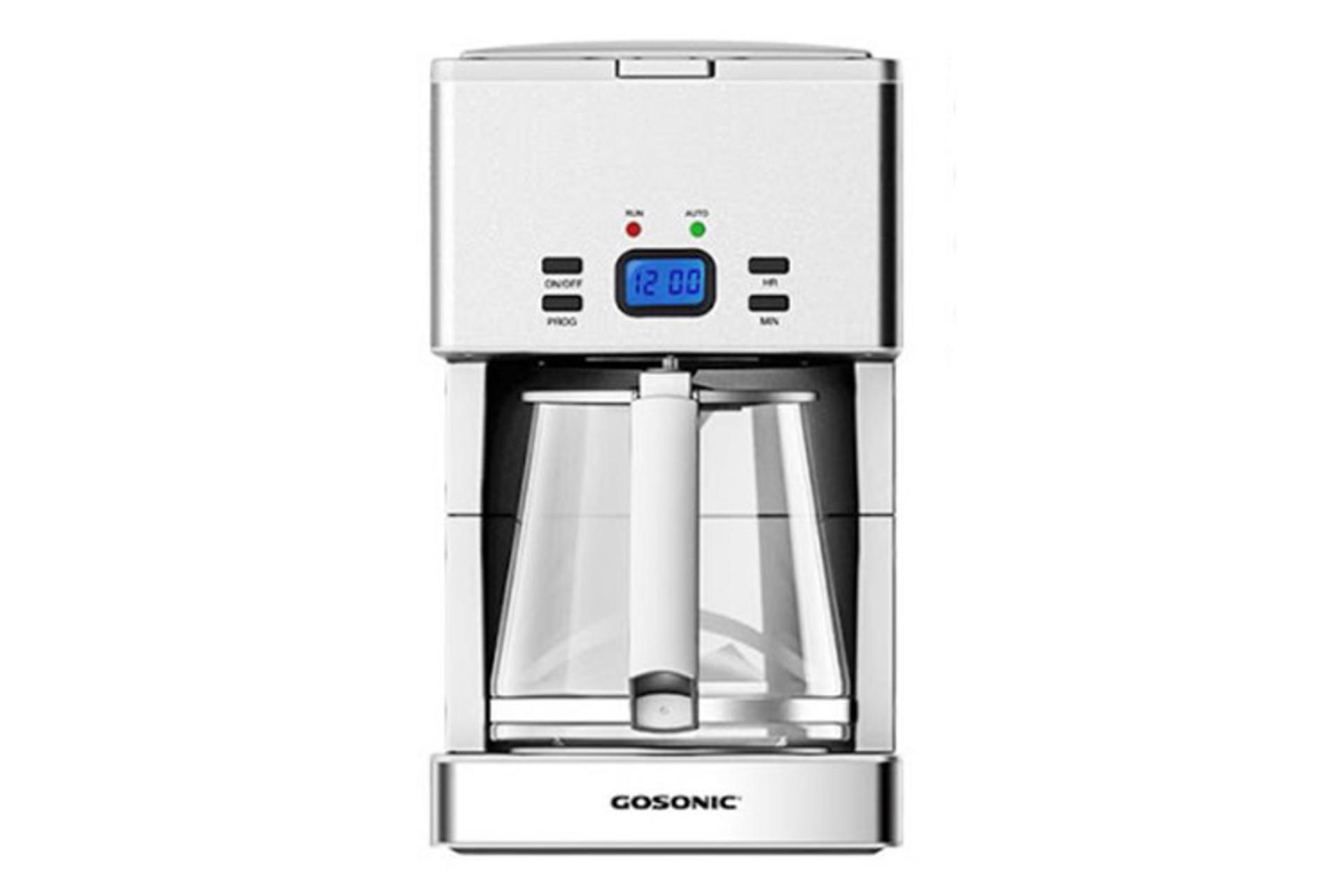 قهوه ساز گوسونیگ GOSONIC GCM-866 رنگ سفید