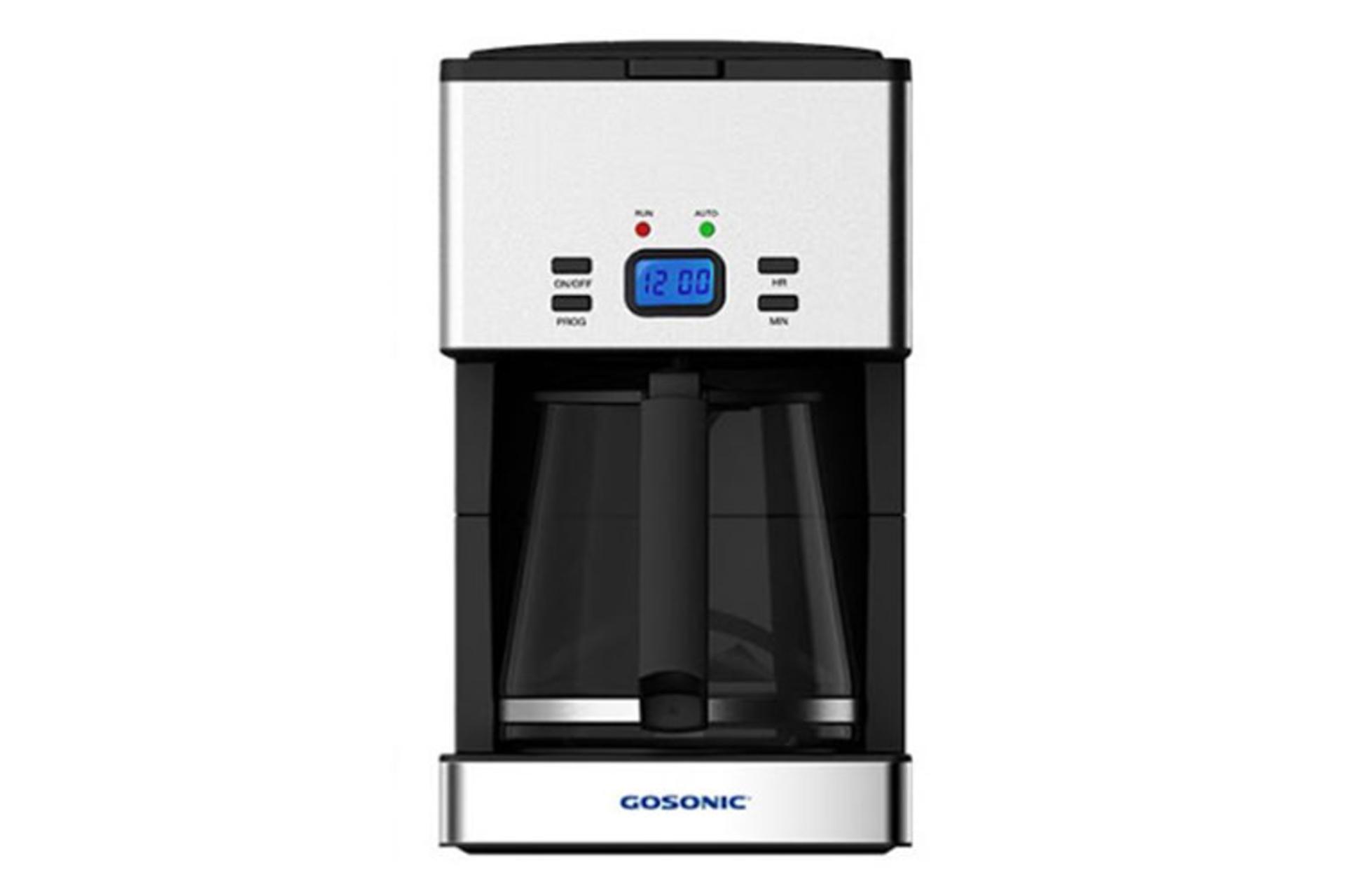 مرجع متخصصين ايران قهوه ساز گوسونيگ GOSONIC GCM-866 رنگ مشكي