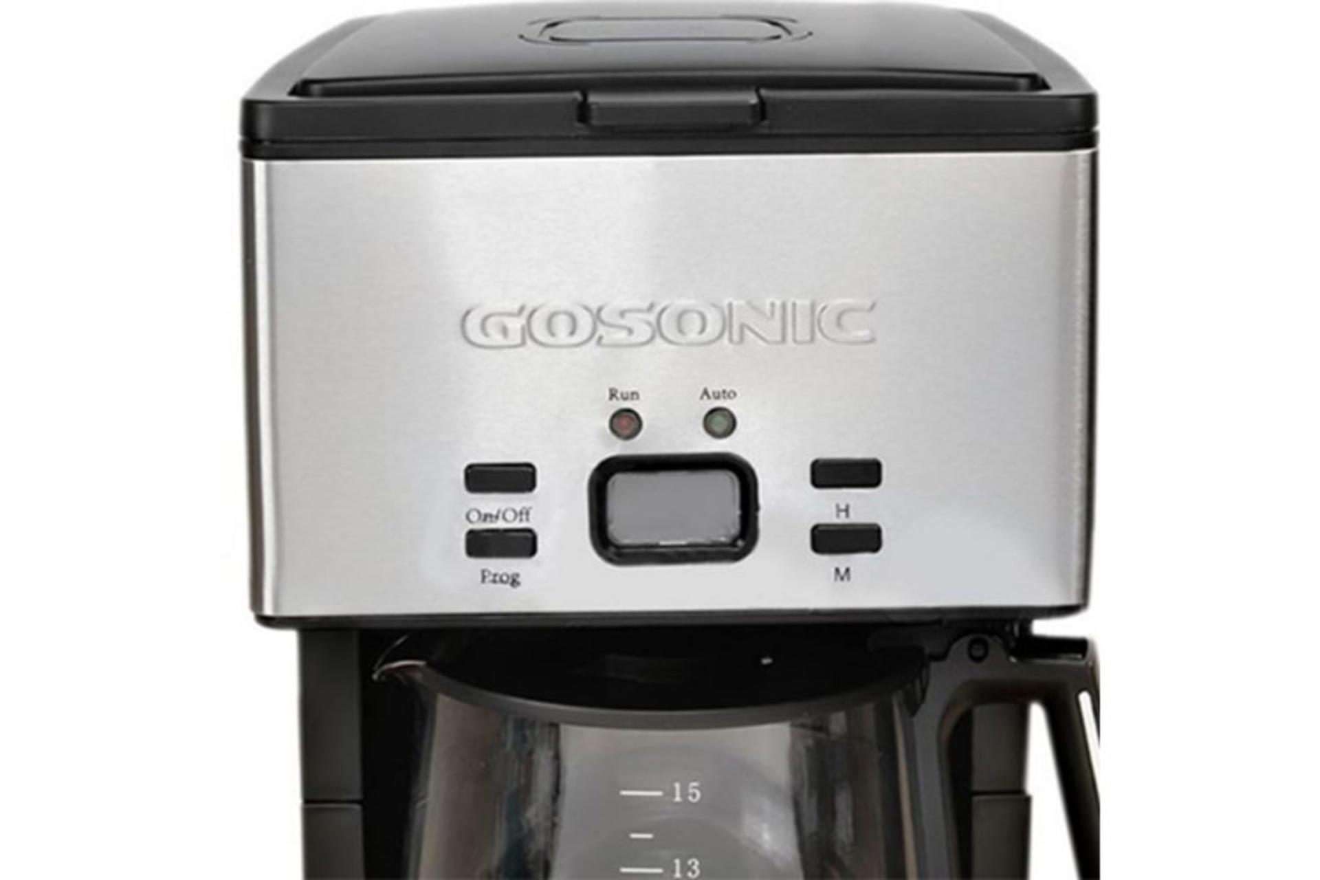 قهوه ساز گوسونیگ GOSONIC GCM-866 نمای نشانگرها
