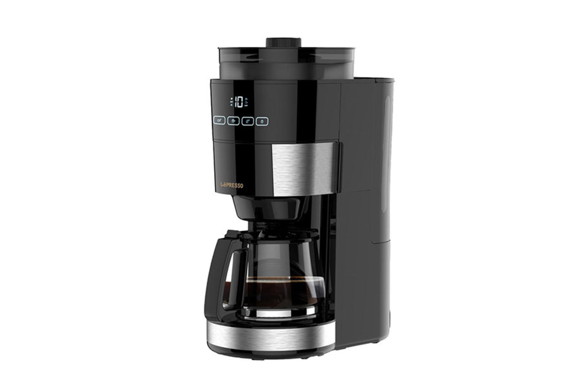 قهوه ساز لپرسو LePresso LP10GCMWB نمای جانبی