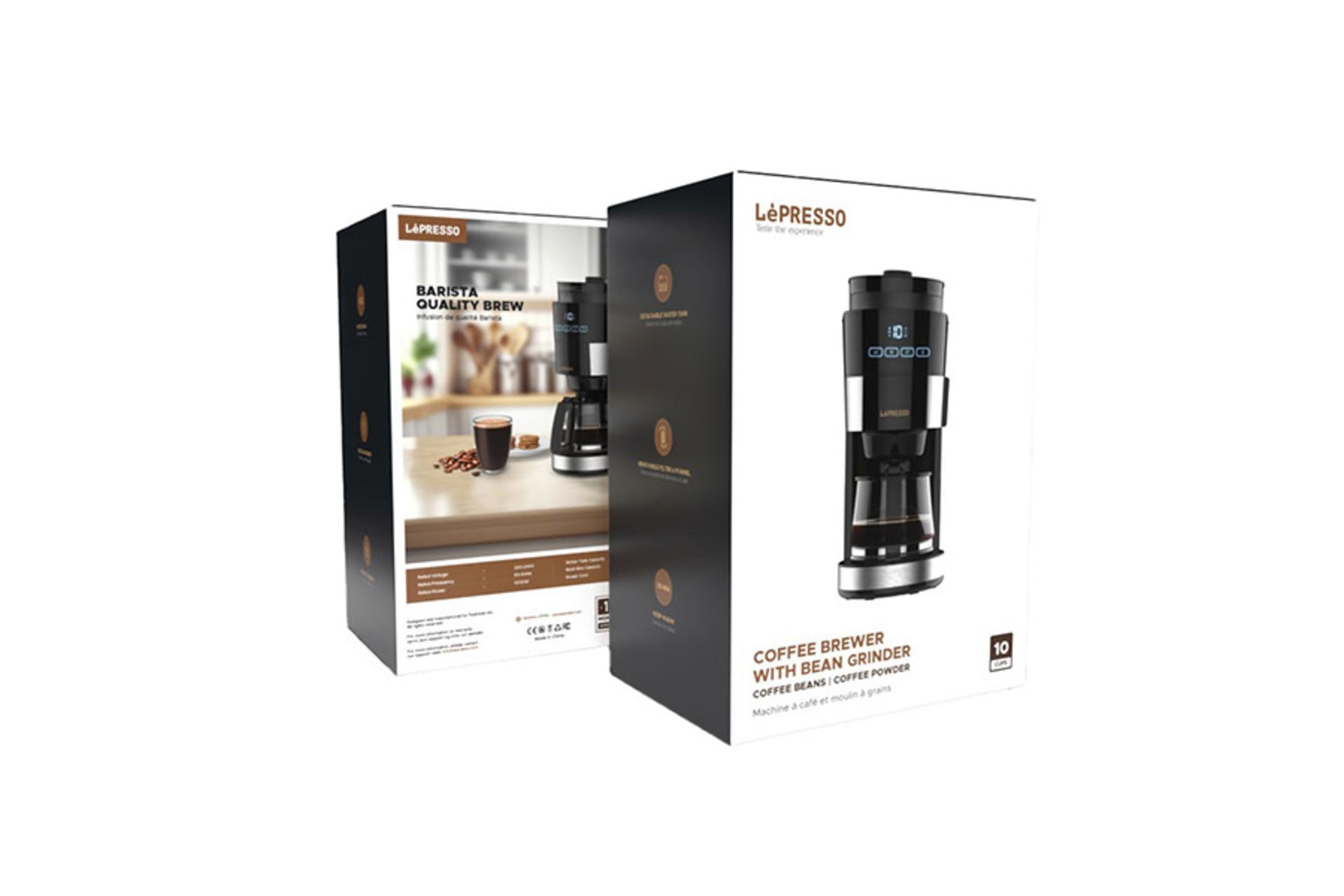 قهوه ساز لپرسو LePresso LP10GCMWB جعبه و بسته بندی