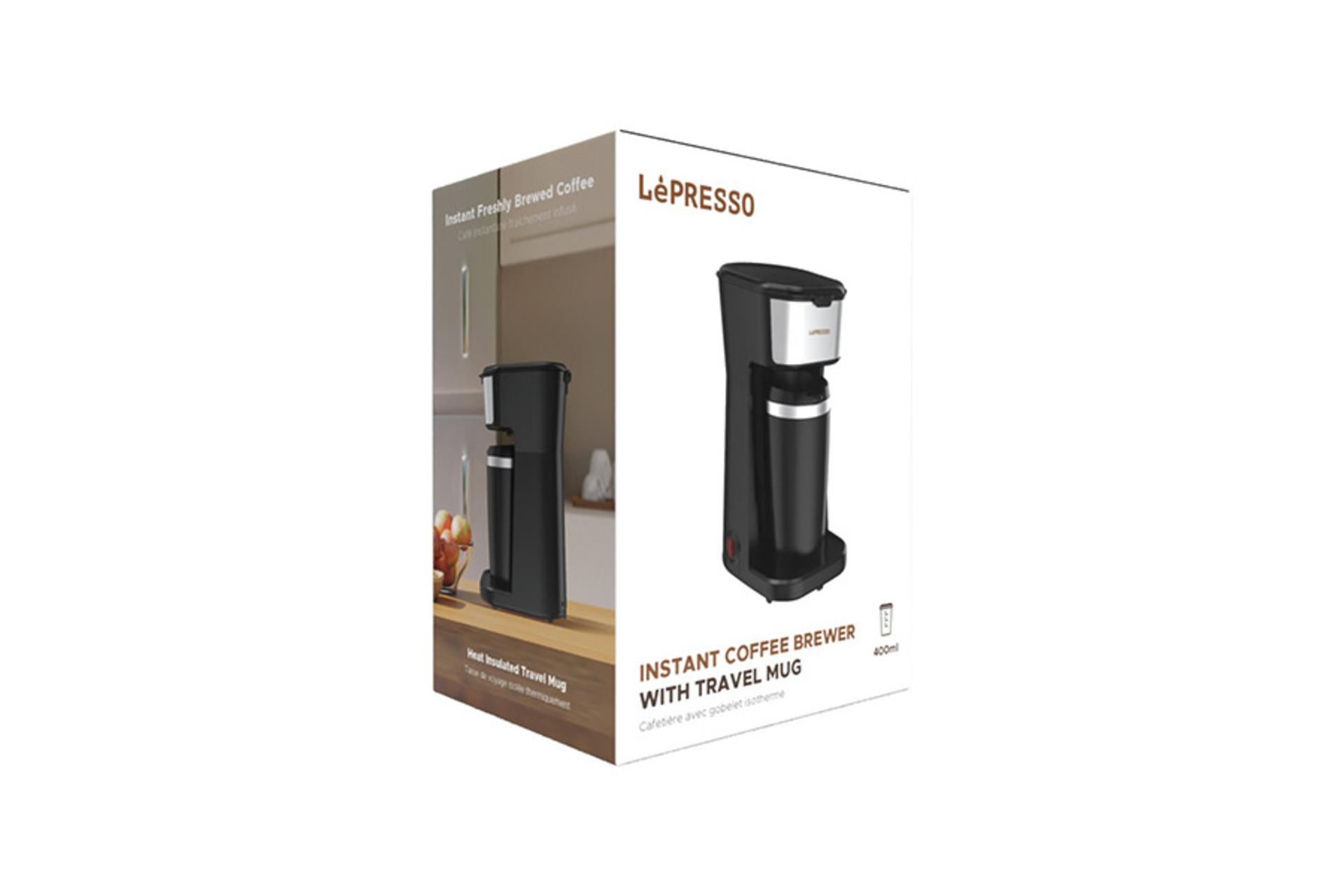 قهوه ساز لپرسو LePresso LPCMTMBK جعبه و بسته بندی