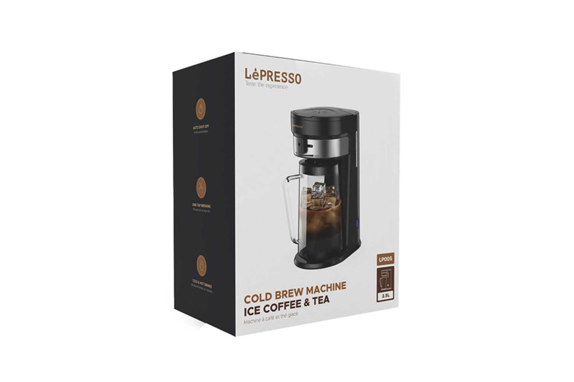 قهوه ساز لپرسو LePresso LPCFFM0005-BK جعبه و بسته بندی