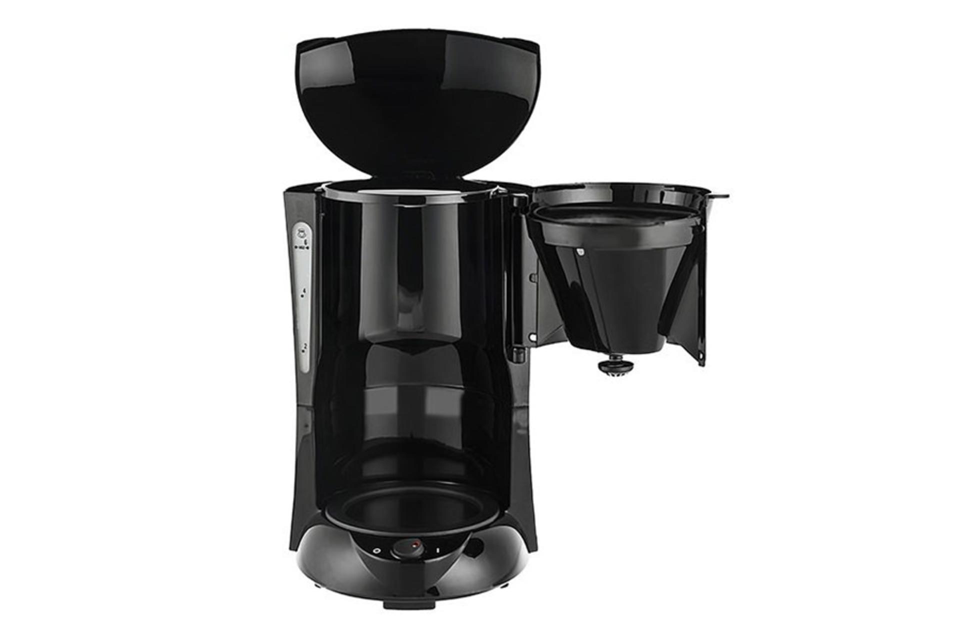 قهوه ساز مولینکس Moulinex FG1518 نمای جلو درپوش باز شده