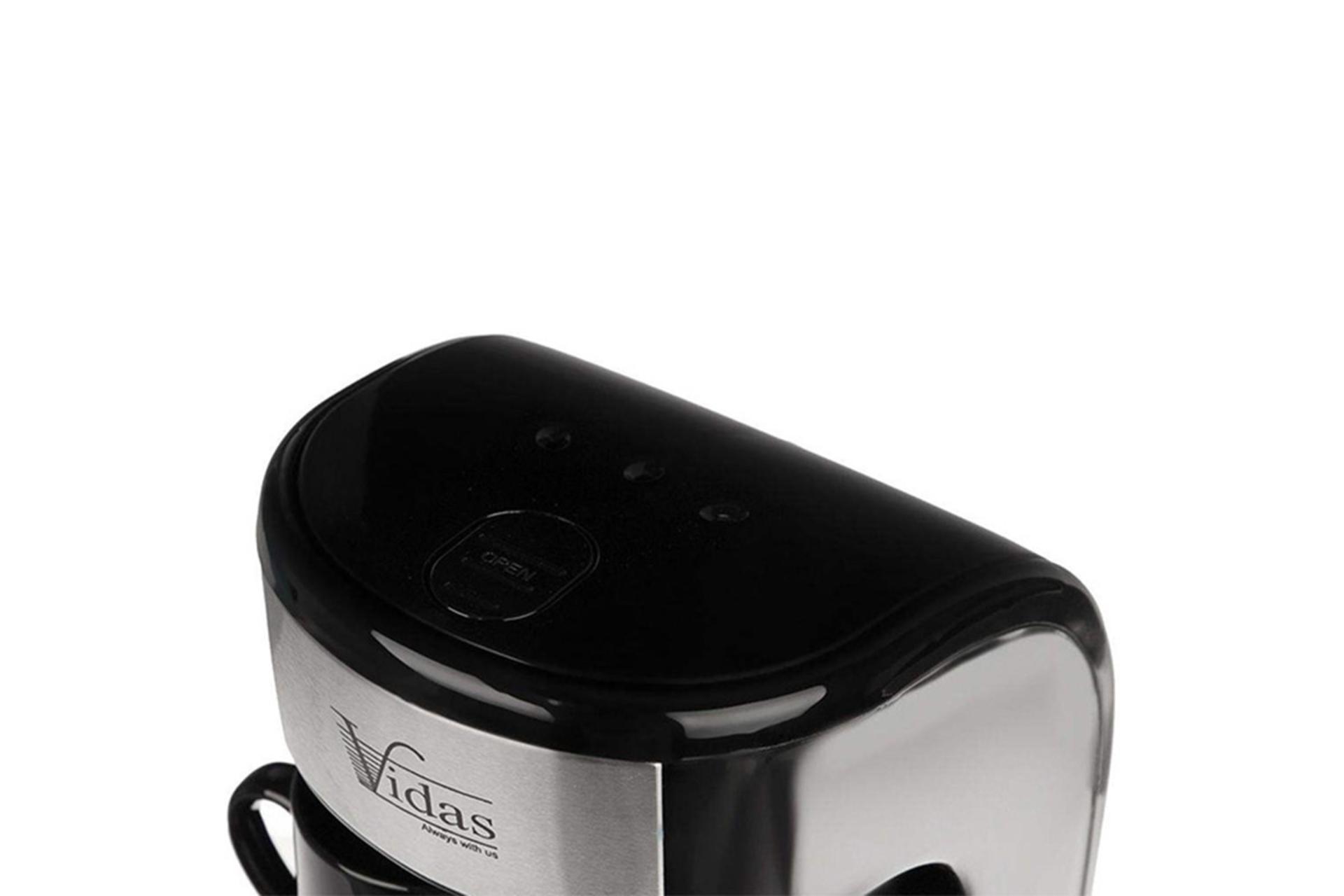 قهوه ساز ویداس Vidas VIR-2224 نمای دکمه های کنترل عملکرد