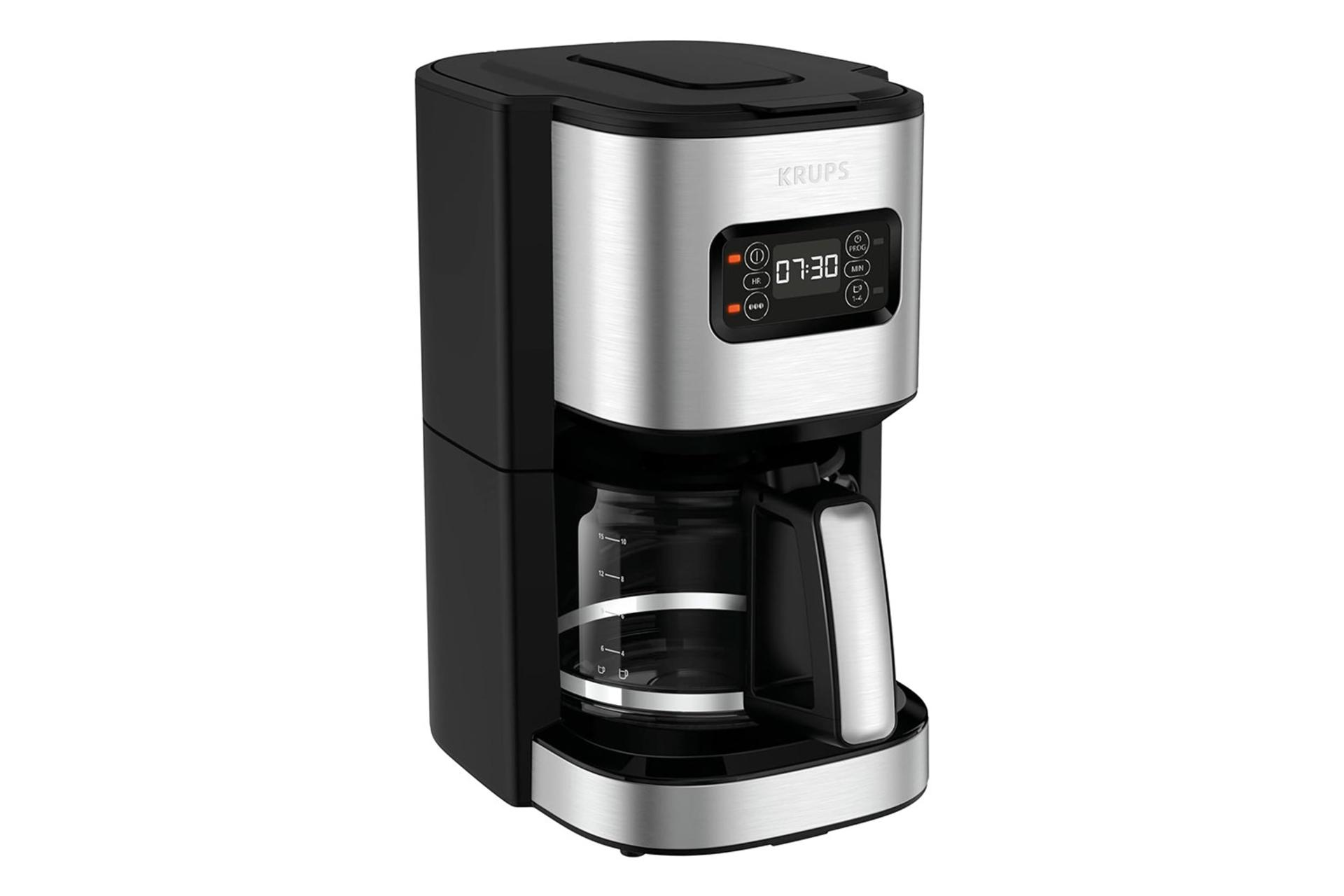 قهوه ساز کروپس Krups KM480D10 نمای جلو و جانبی