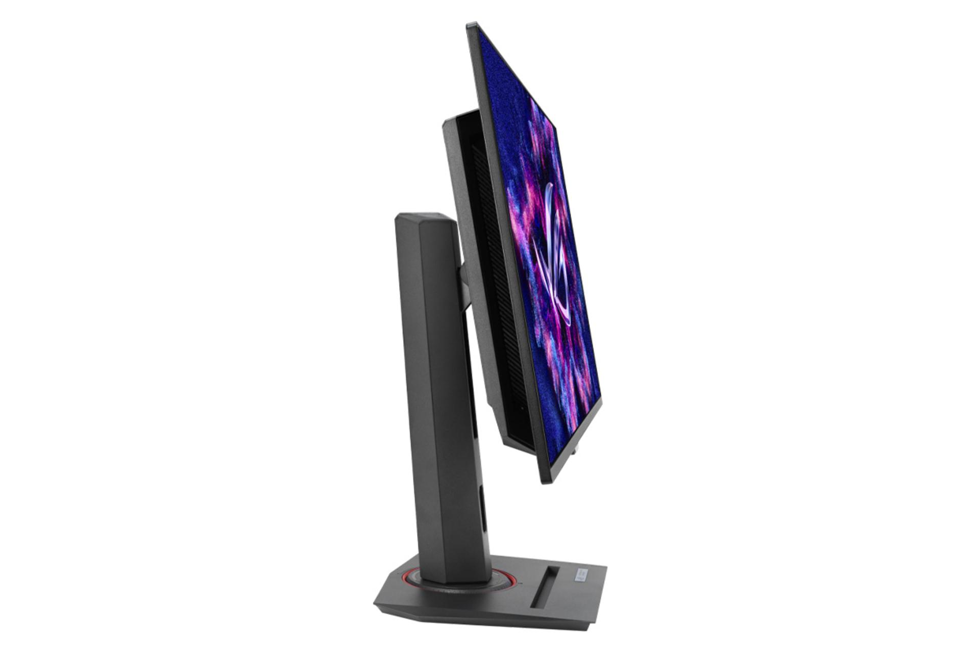 نمای کنار مانیتور ایسوس 27 اینچ مدل ROG Strix OLED XG27ACDNG