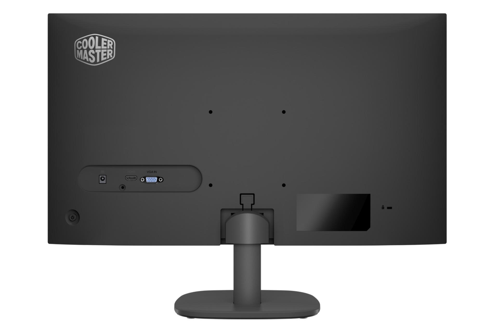 نمای پشت و بدنه مانیتور کولر مستر 25 اینچ مدل CMI-GA25FC