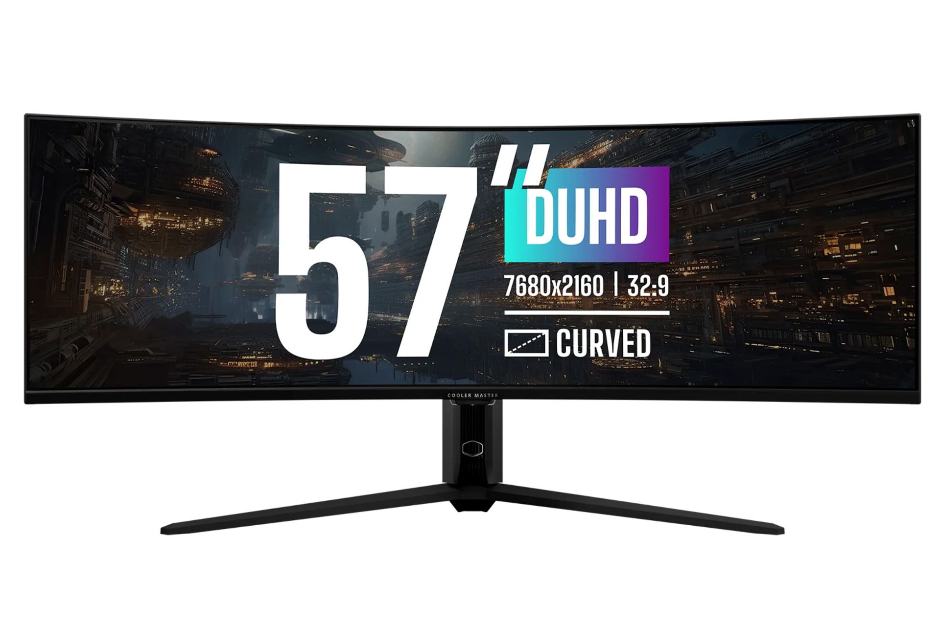 ابعاد و اندازه مانیتور کولر مستر 57 اینچ مدل CMI-GP57ZS