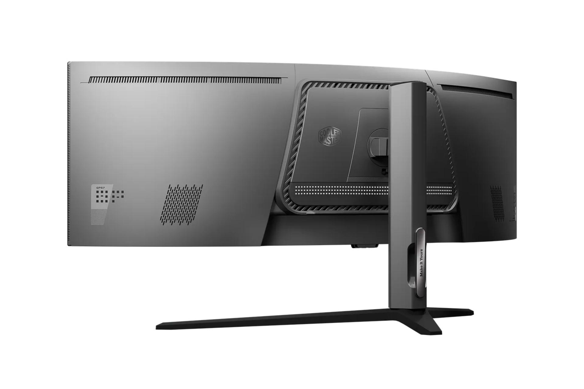 نمای پشت و بدنه مانیتور کولر مستر 57 اینچ مدل CMI-GP57ZS