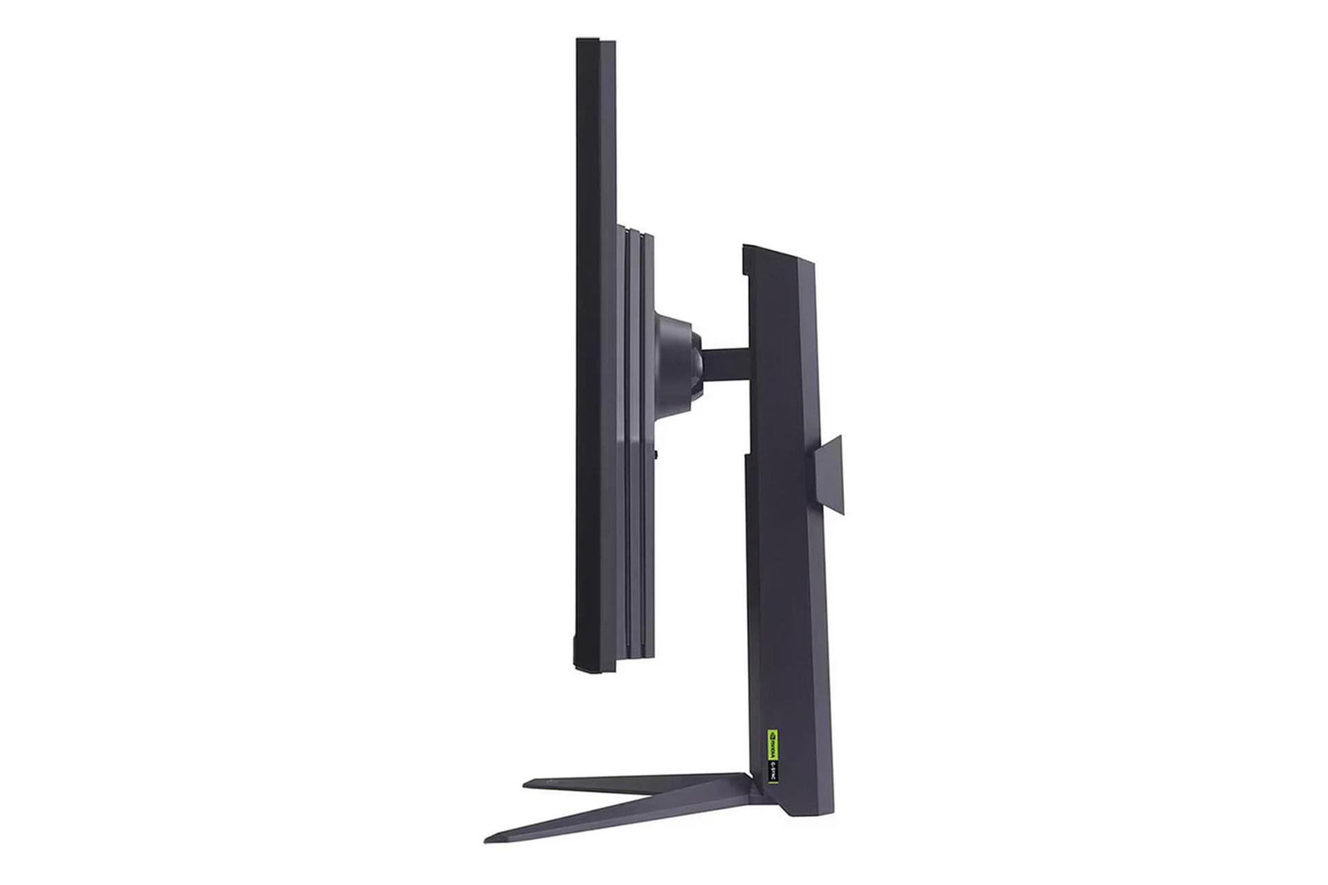 نمای کنار مانیتور ال جی 32 اینچ مدل UltraGear 32GS75Q